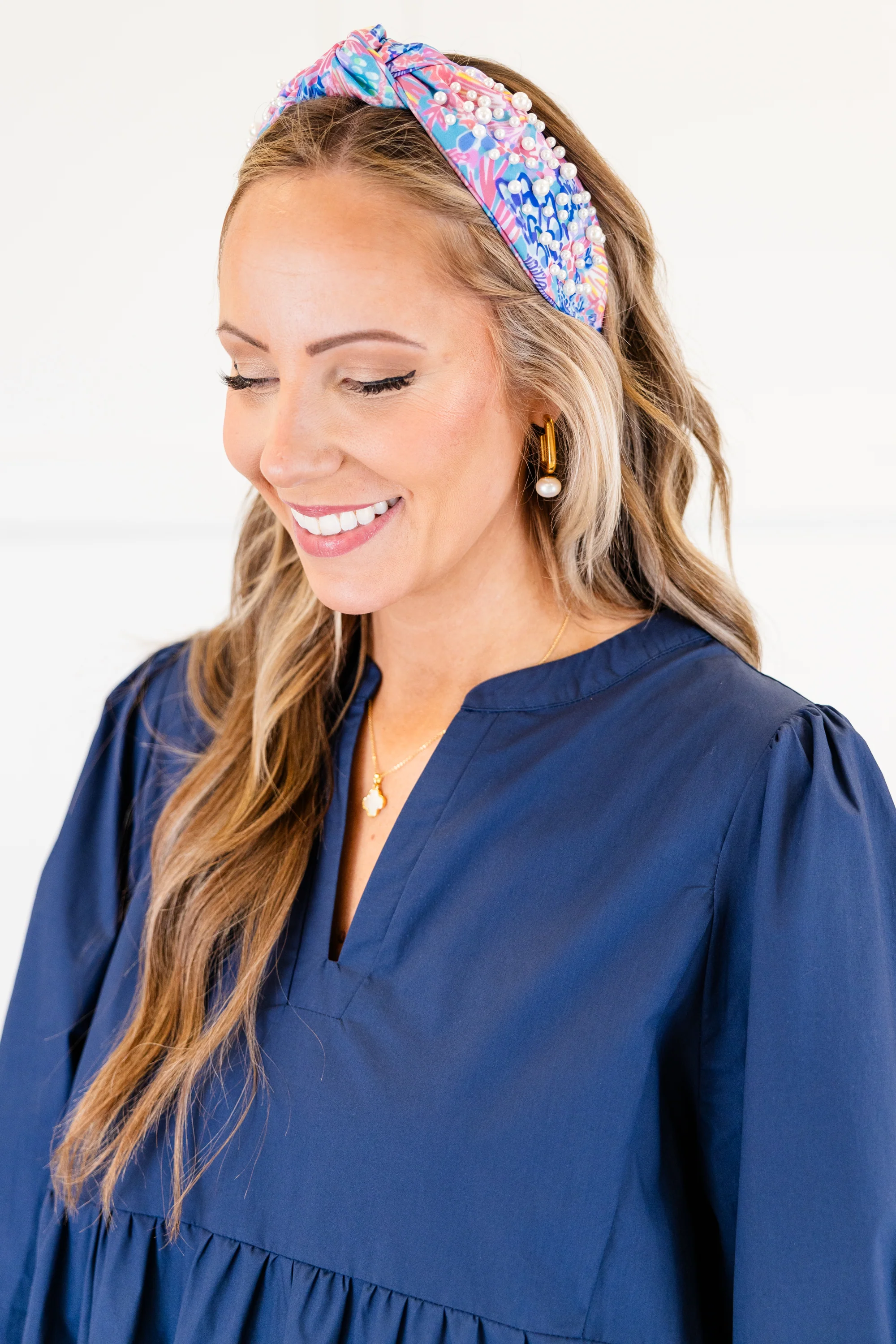 Brighter Days Are Comin' Headband, Pink-Purple - Giverhouse