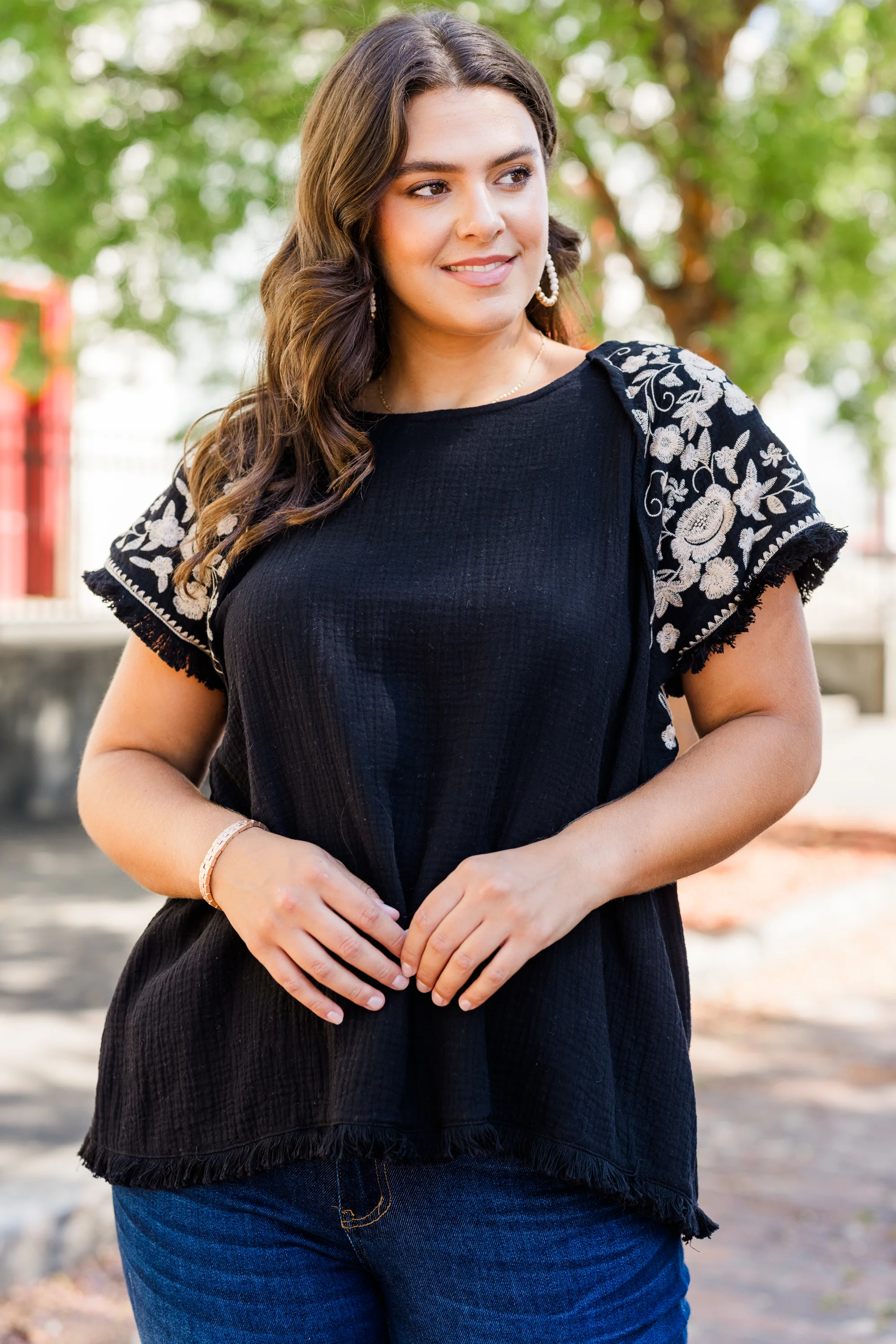 Dance All Night Top, Black - Giverhouse