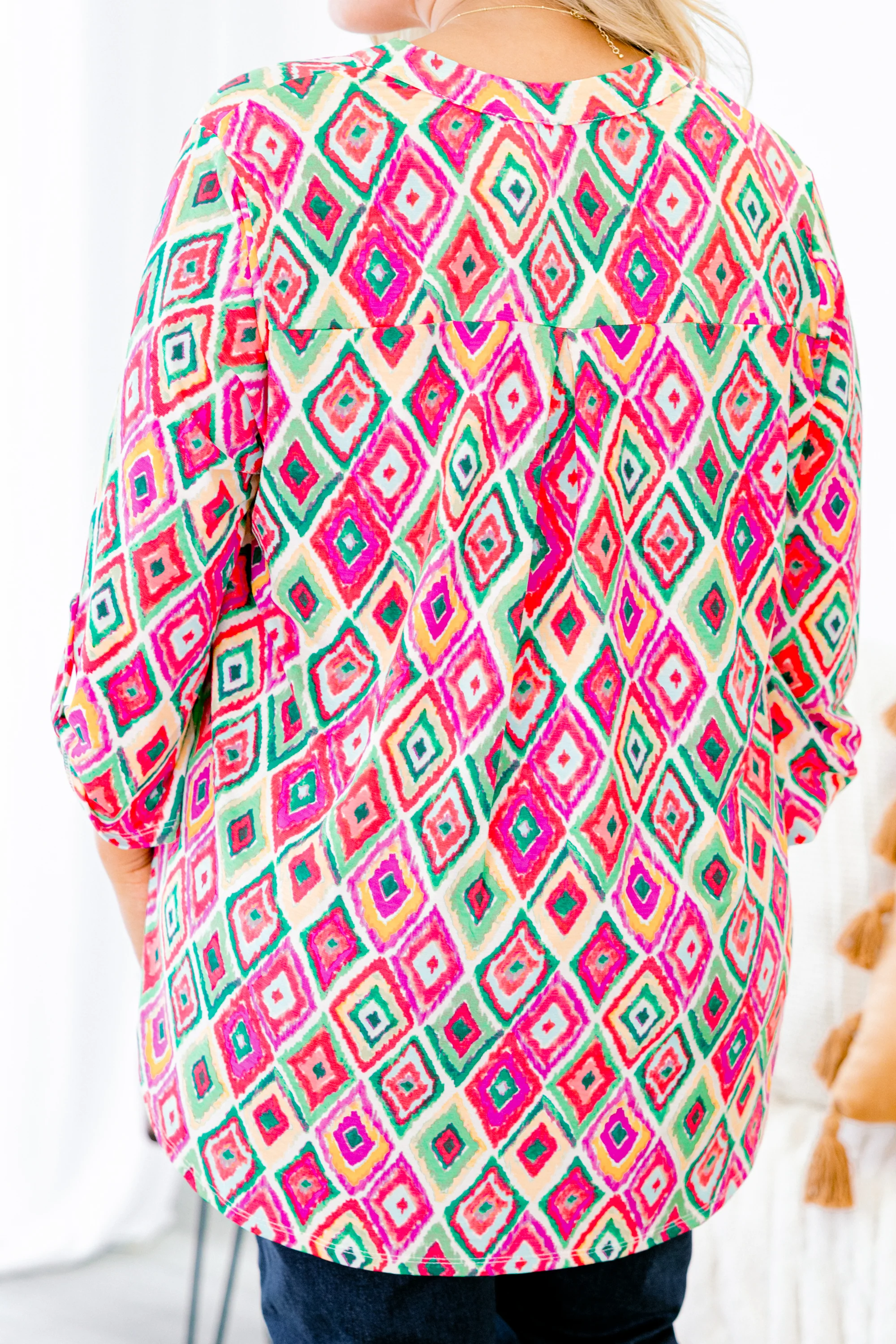 Imagine That Top, Pink Multi - Giverhouse