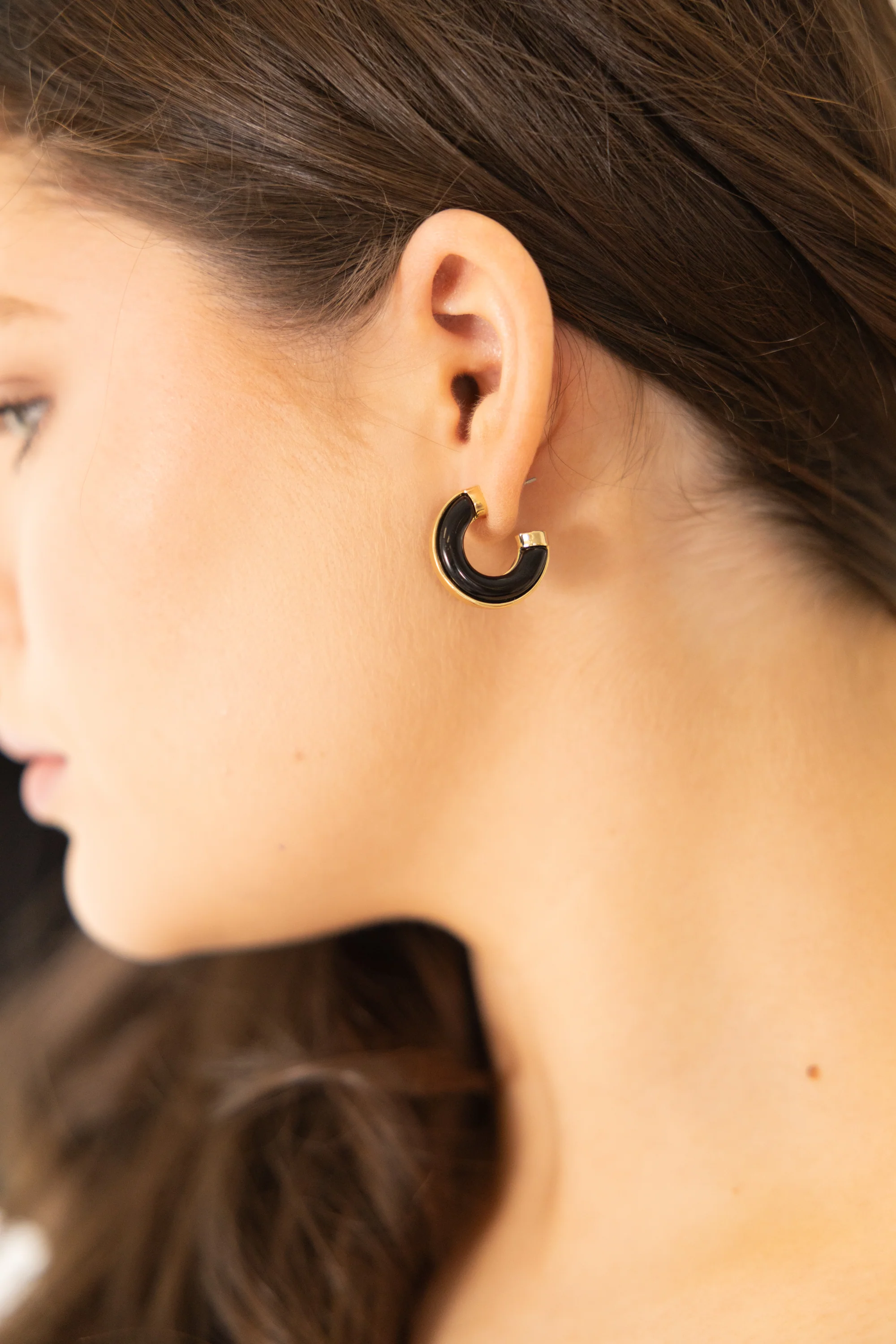 Divine Beauty Earrings, Black - Giverhouse