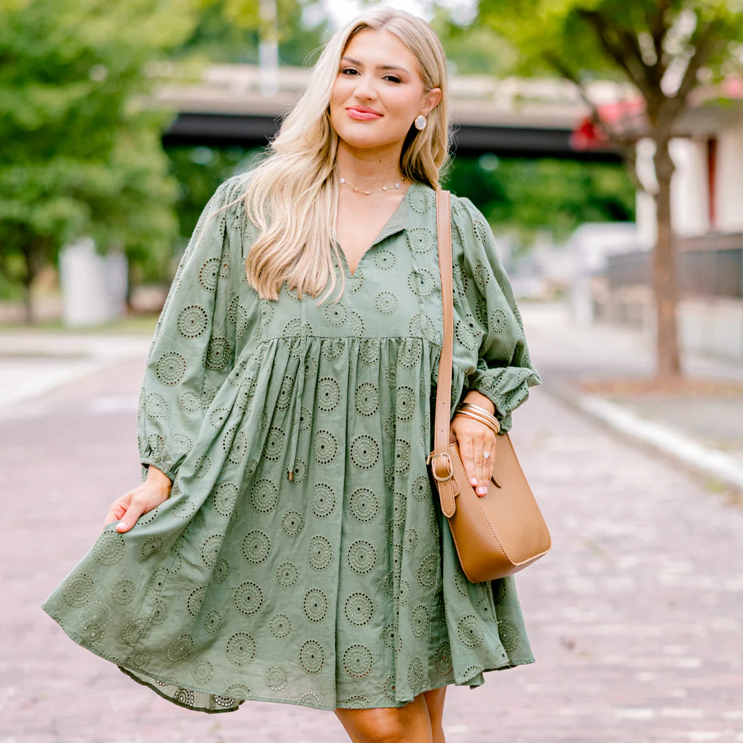 Honey Babe Dress, Green - Giverhouse