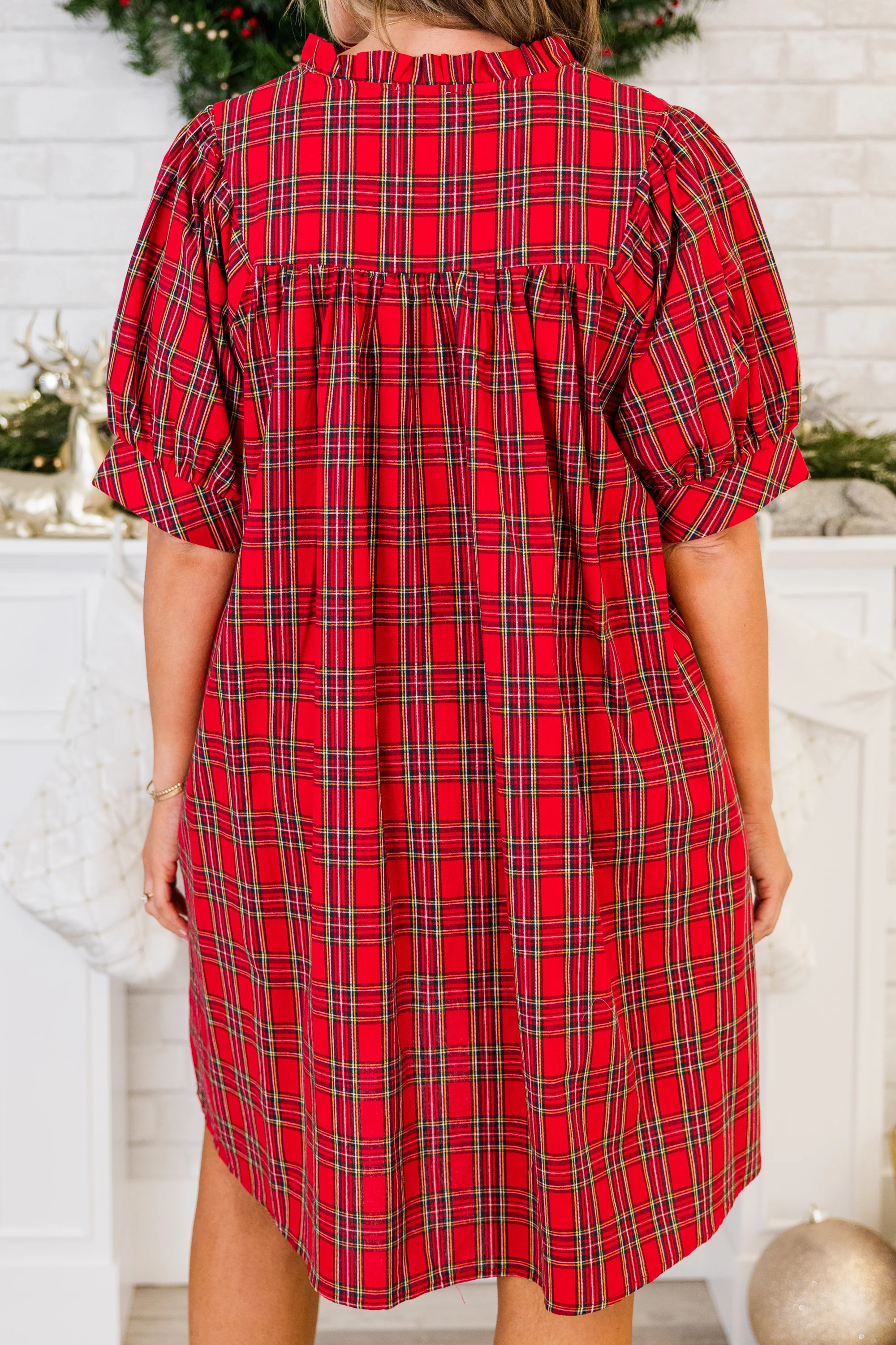 Make My Night Dress, Red - Giverhouse