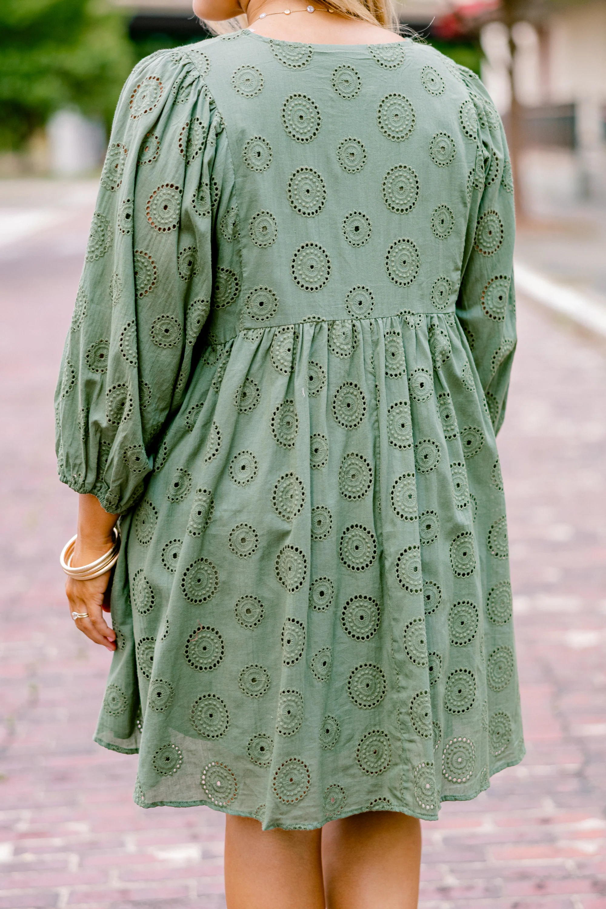 Honey Babe Dress, Green - Giverhouse