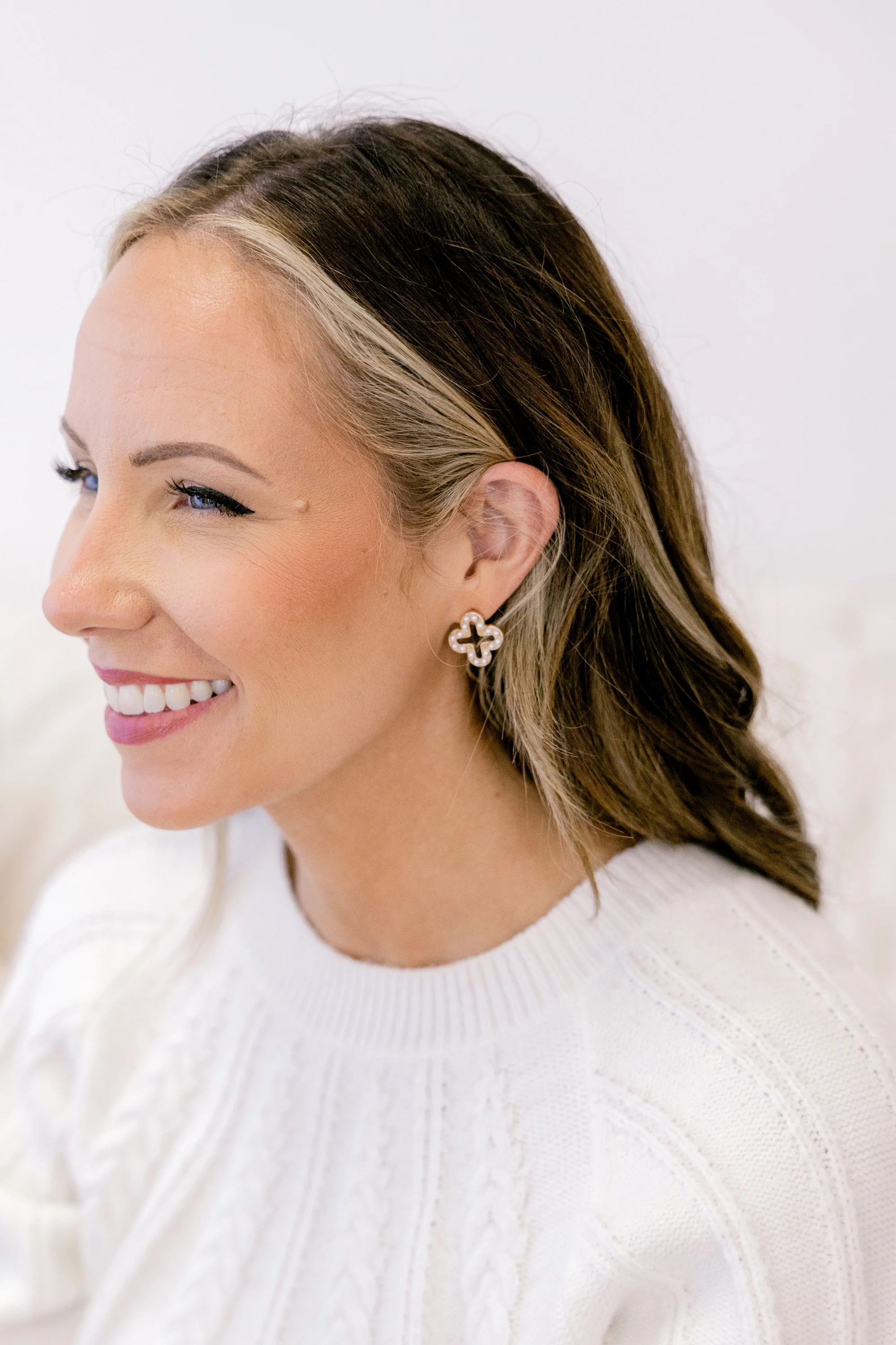 Kind Impression Earrings, Gold - Giverhouse