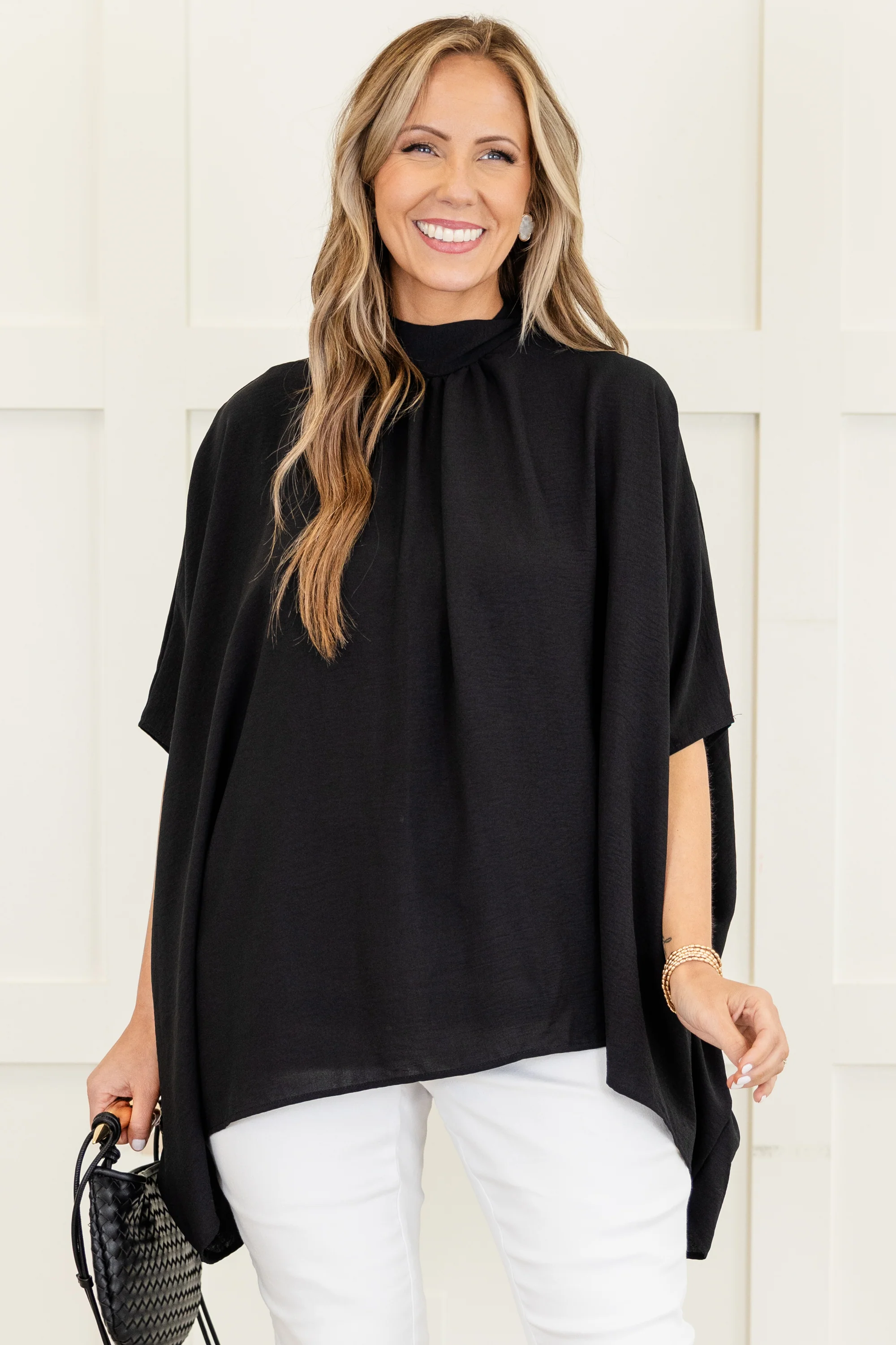 Look Good, Feel Good Top, Black - Giverhouse