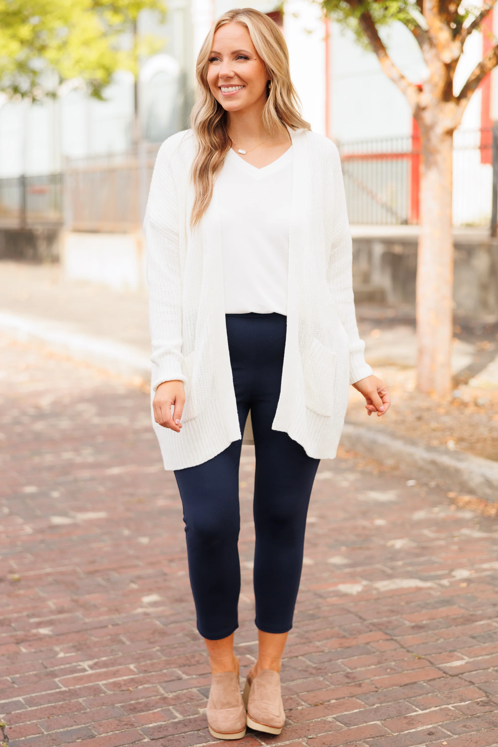 Business Lady Pants, Navy - Giverhouse