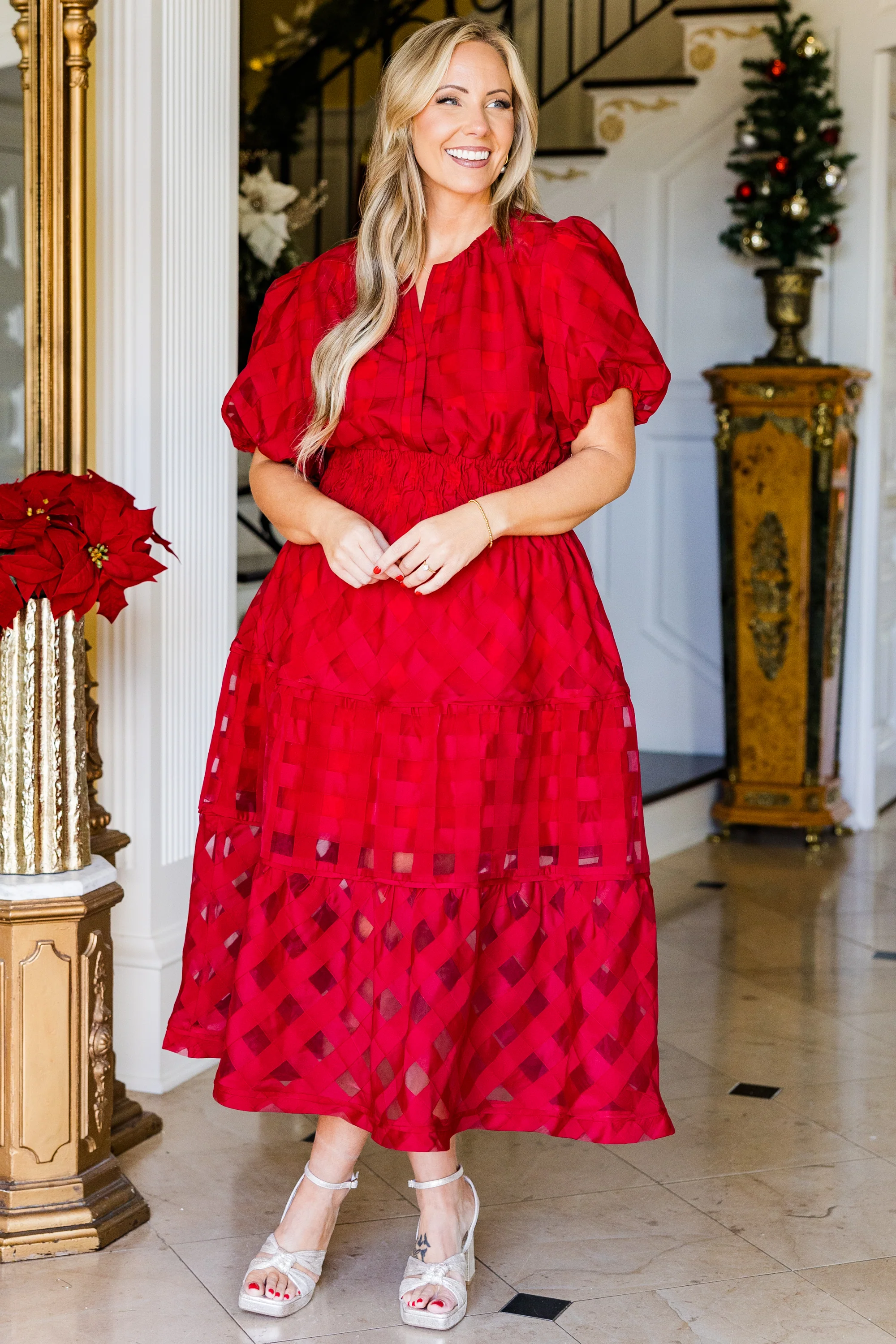 Just Because Dress, Bordeaux - Giverhouse