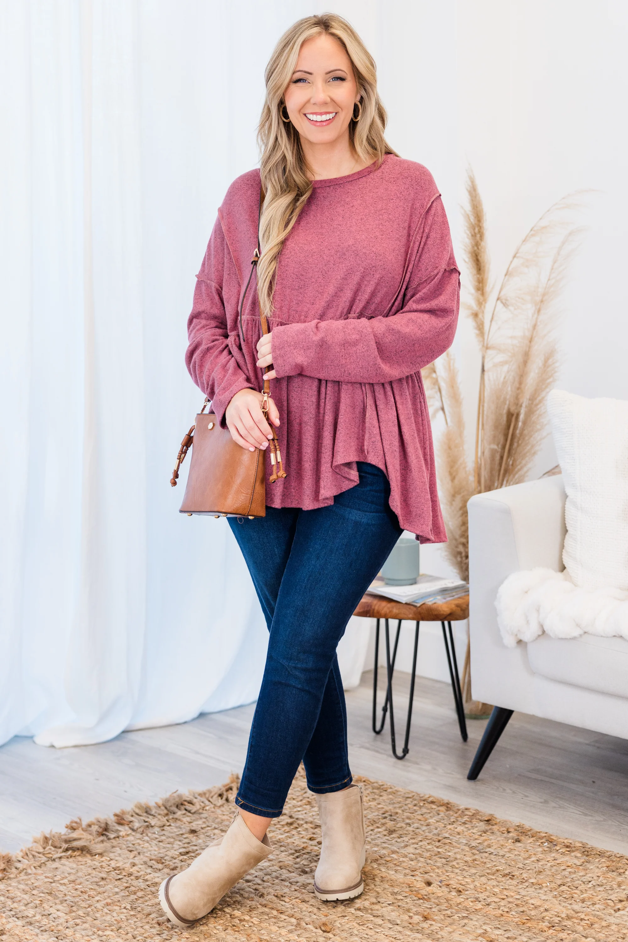 Picture That Top, Mauve - Giverhouse