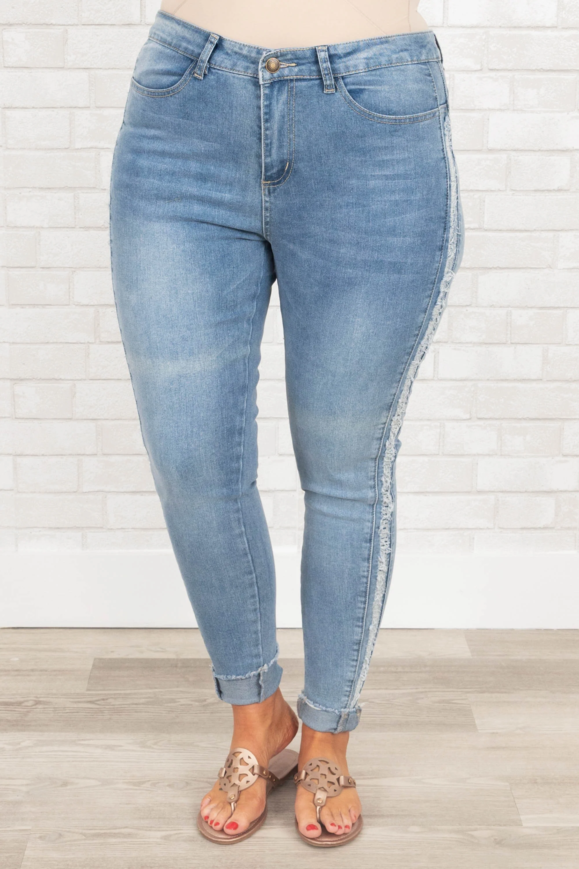 My Favorite Road To Take Jeans, Medium Wash - Giverhouse