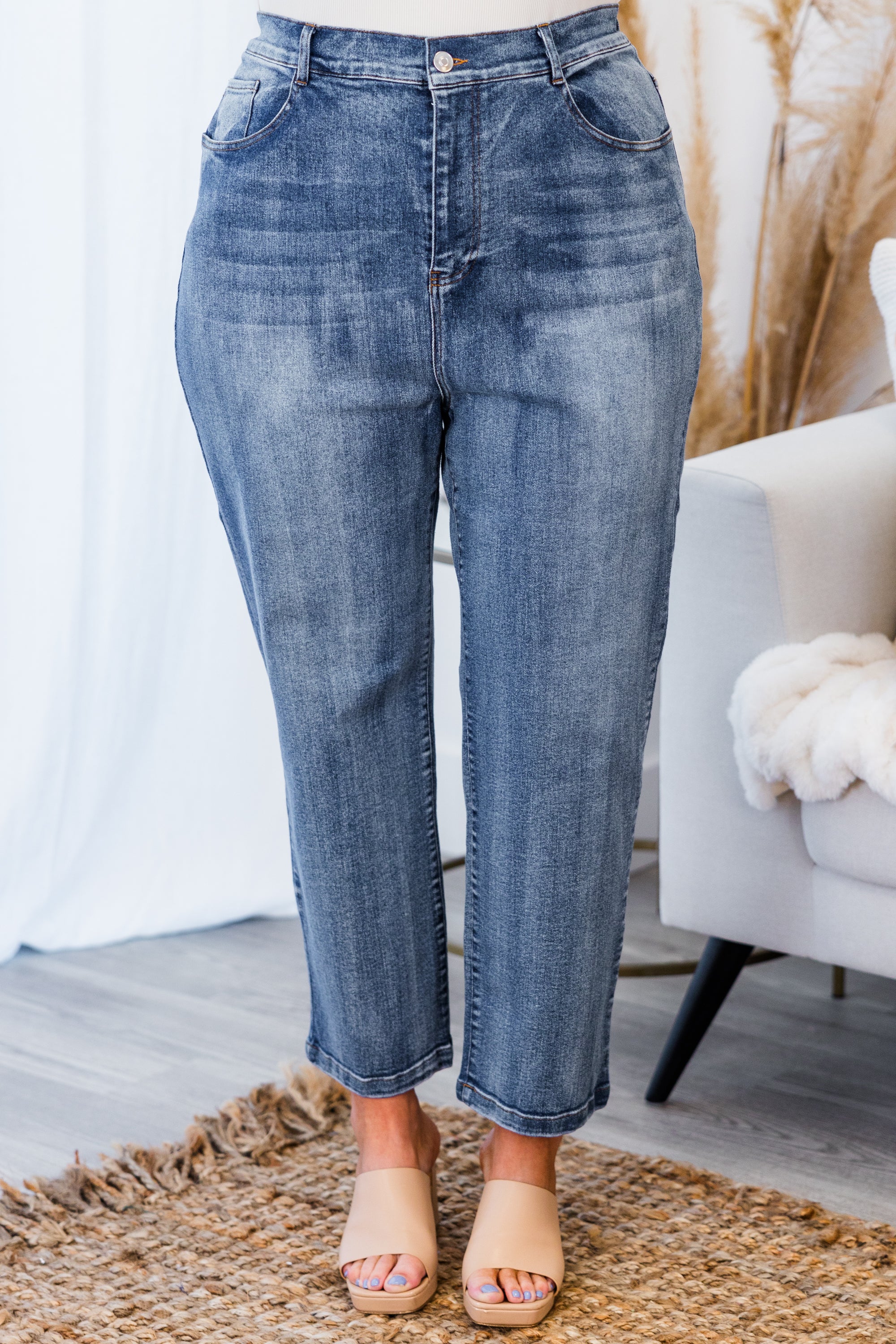 Picture Perfect Day Jeans, Medium Wash - Giverhouse