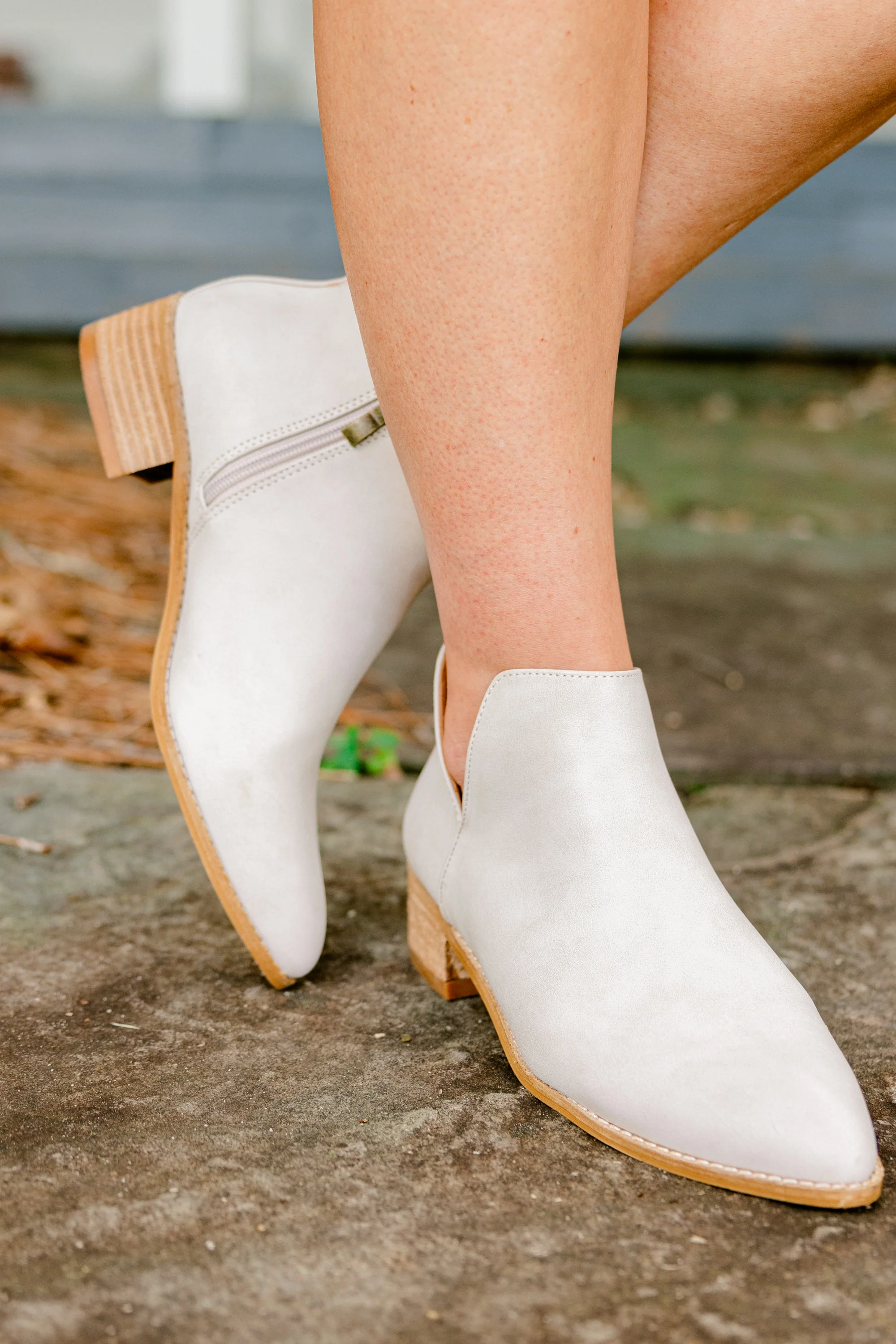 No More Worries Booties, Sand - Giverhouse