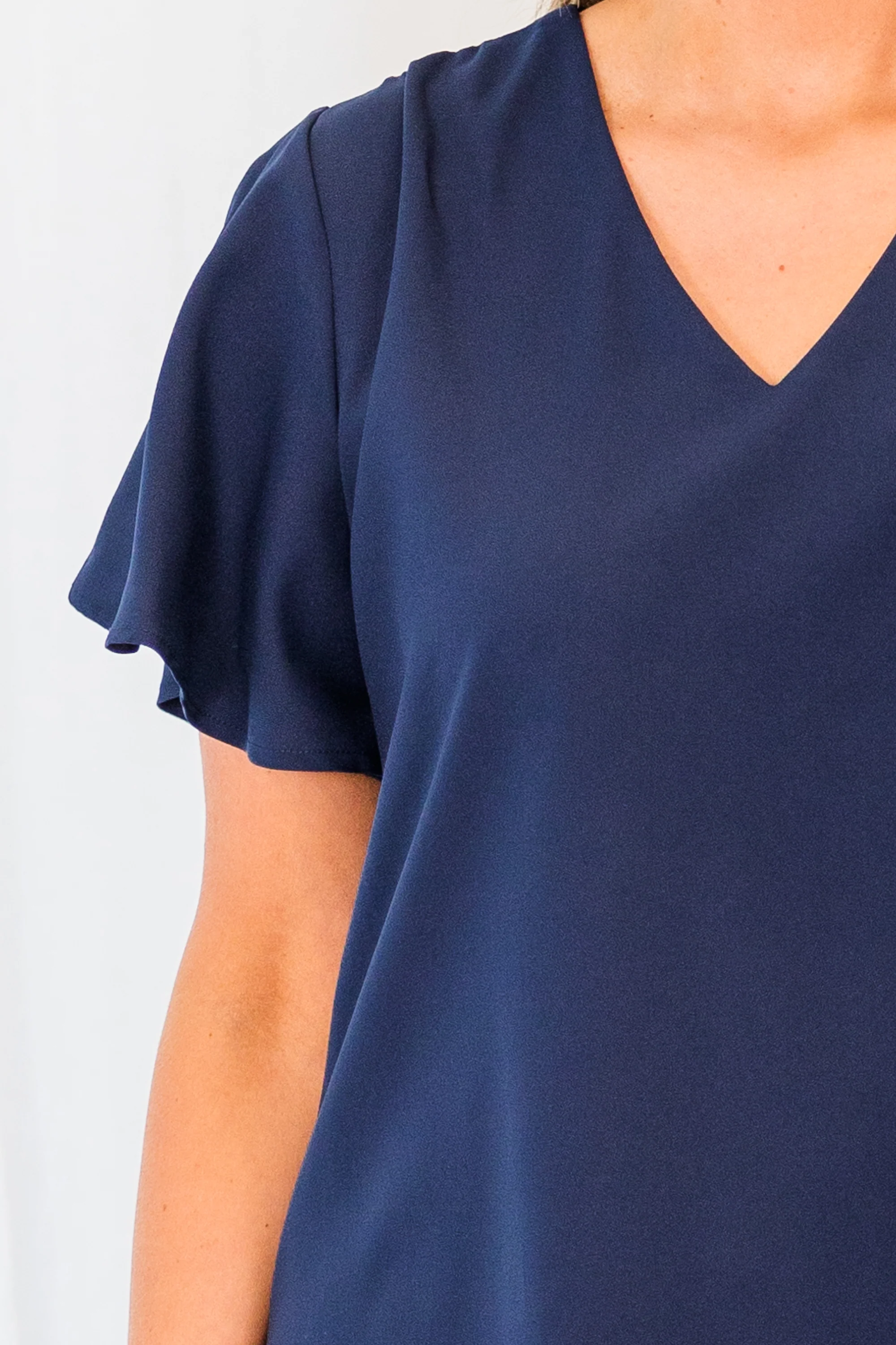 Break Room Chat Top, Navy - Giverhouse