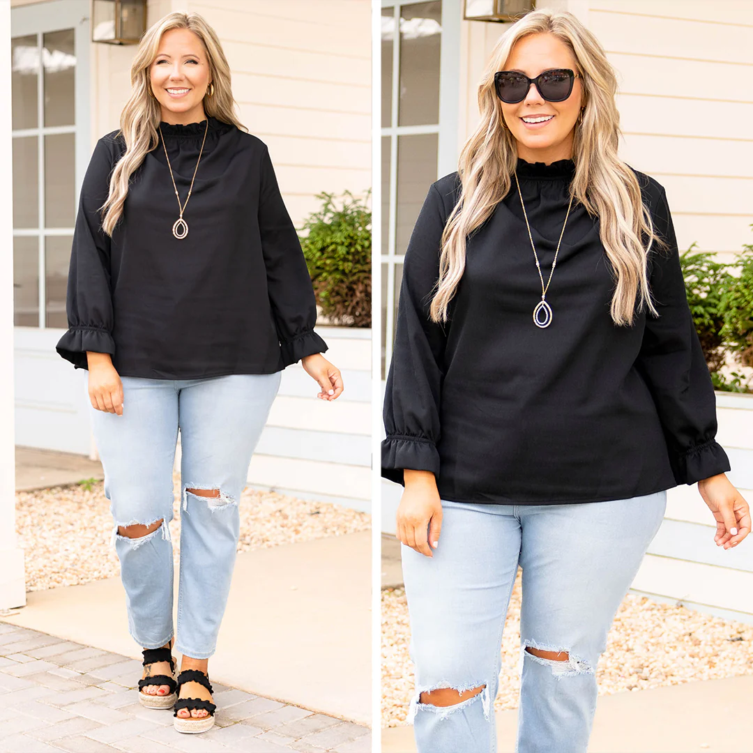 Someone Sweet Top, Black - Giverhouse