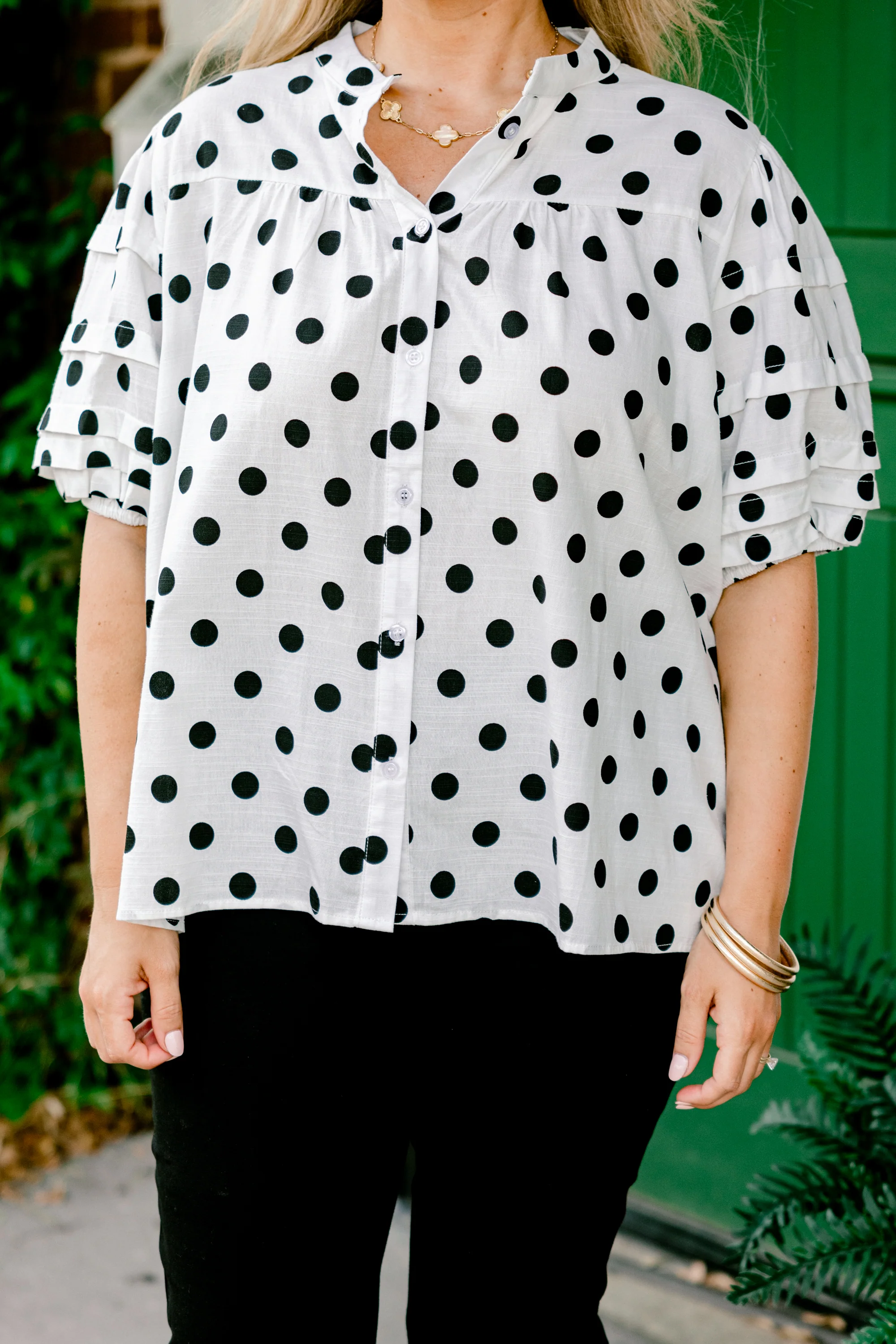 Each Detail Top, White - Giverhouse