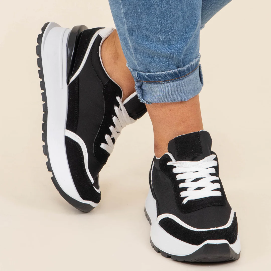 Going For A Walk Sneakers, Black - Giverhouse