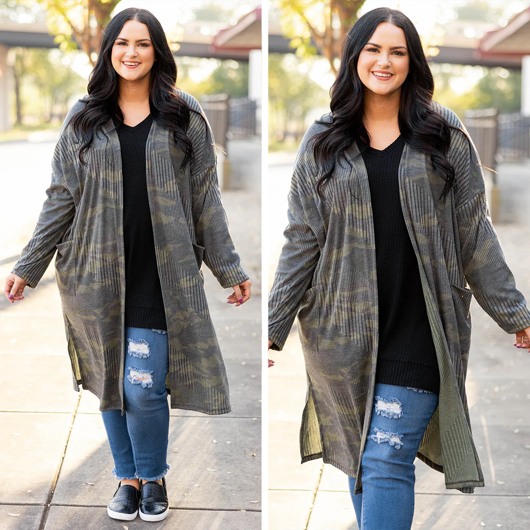 Star Of The Rodeo Cardigan, Army - Giverhouse