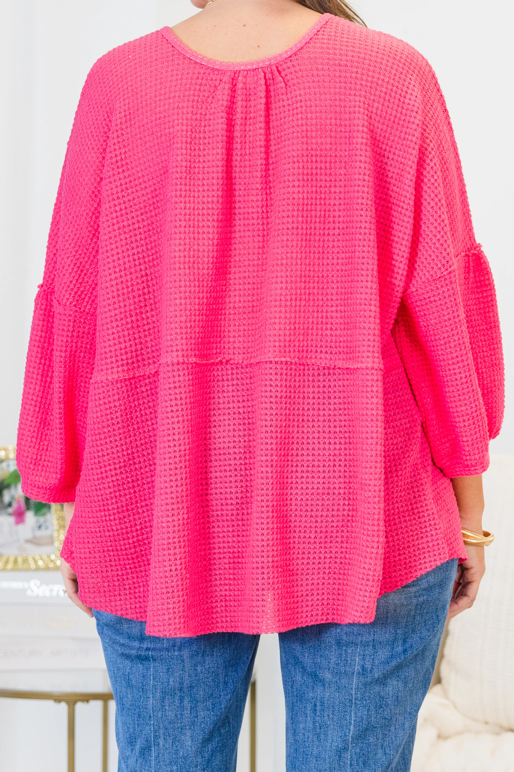 Eternal Embrace Top, Hot Pink - Giverhouse