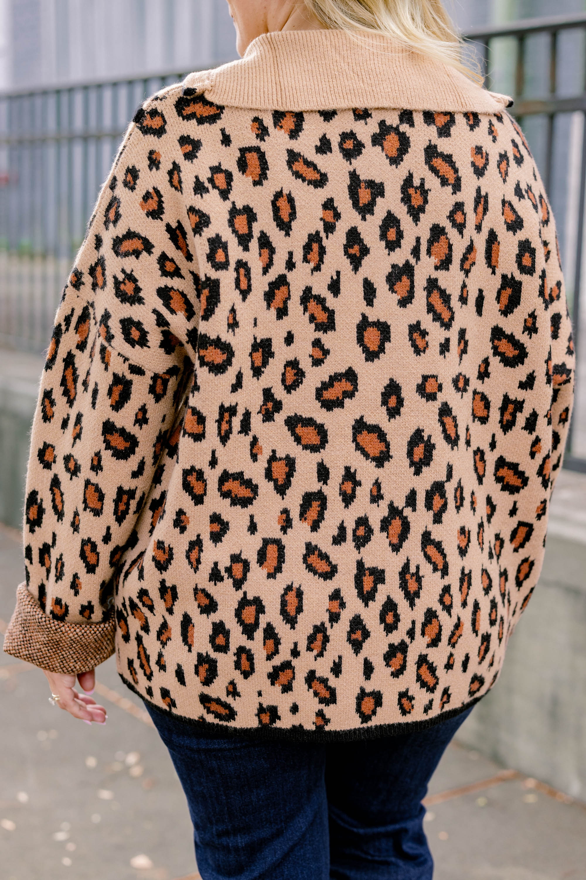 Falling For Fall Sweater, Leopard - Giverhouse