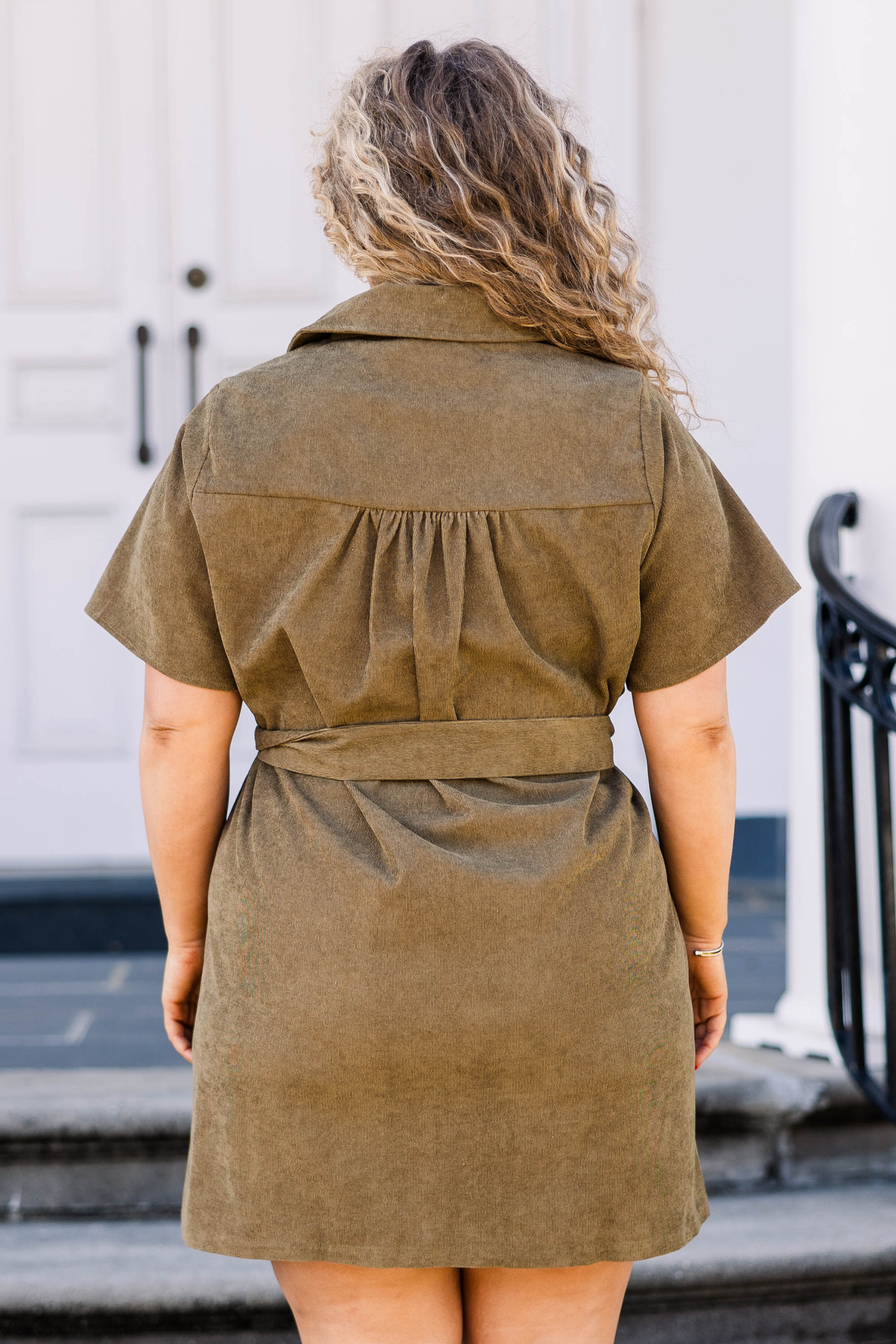 Ethereal Essence Dress, Olive - Giverhouse