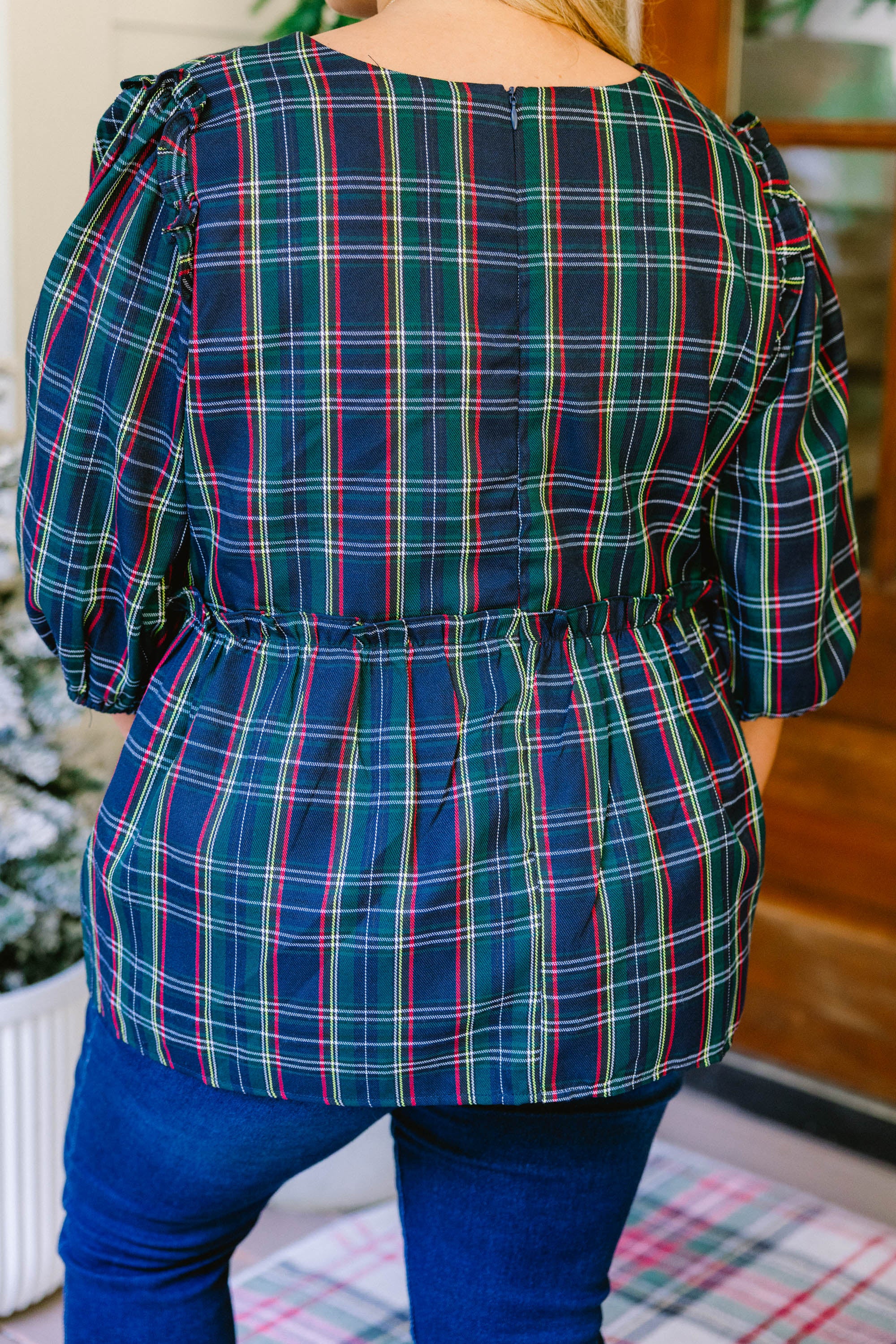 Time Of Year Top, Navy - Giverhouse