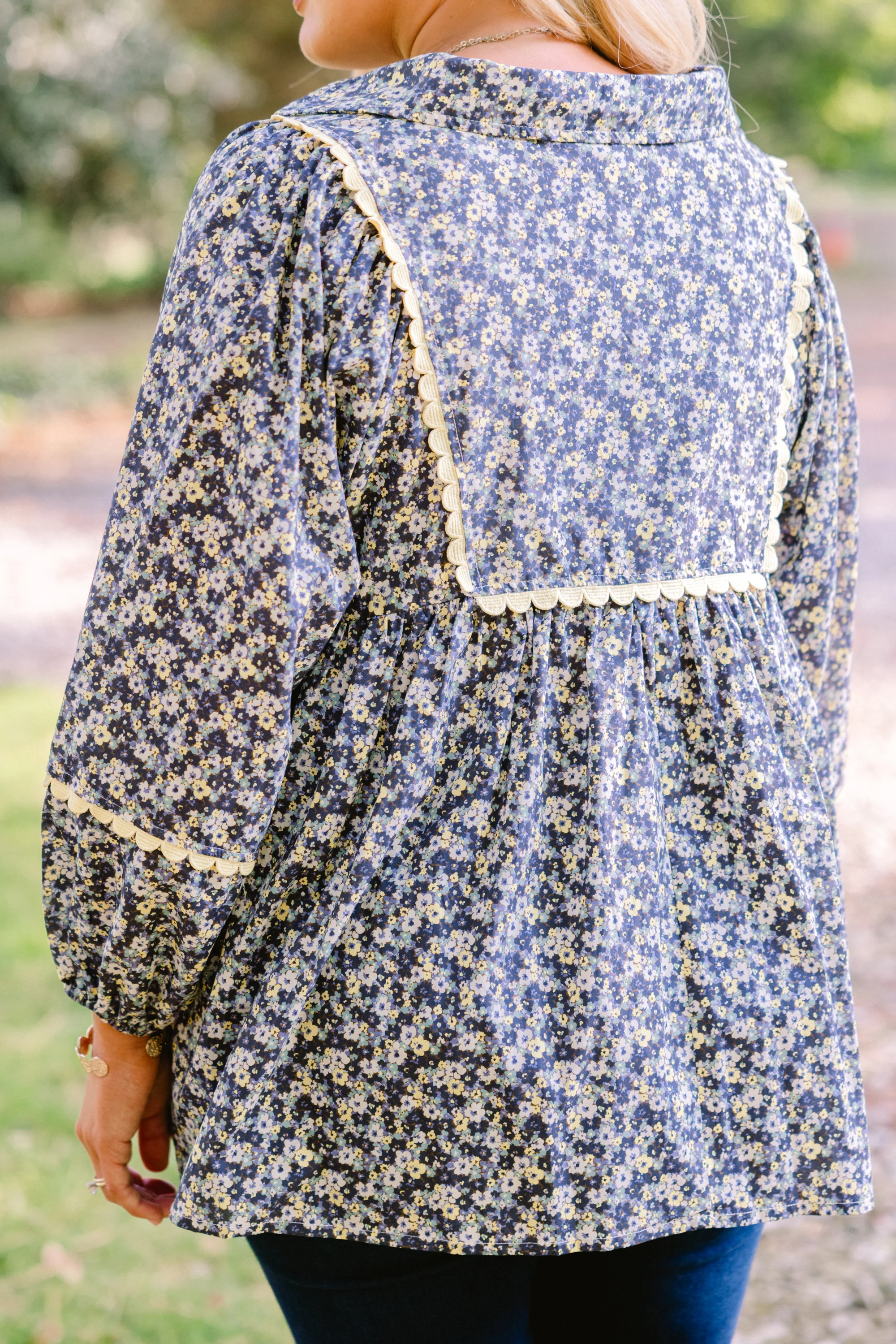 Take What I Can Get Top, Blue - Giverhouse