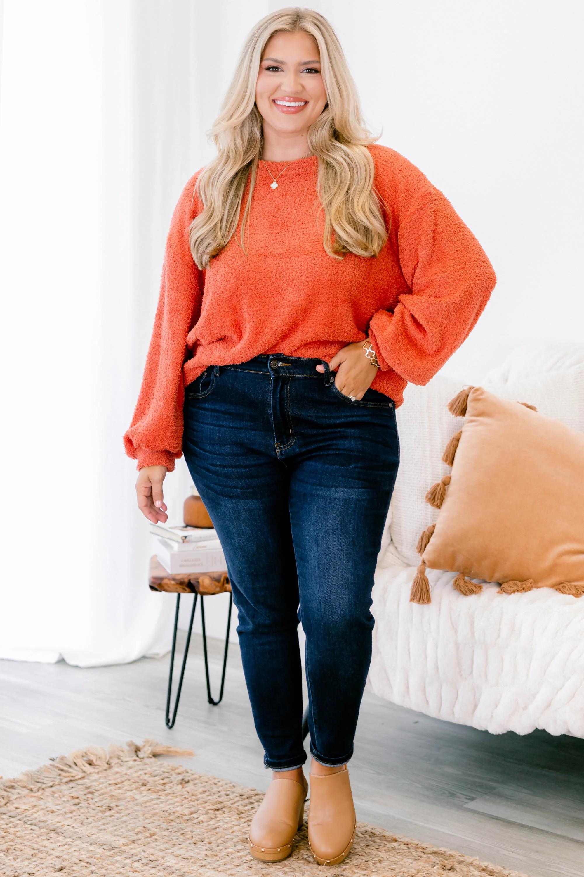 So Deserving Top, Rust - Giverhouse