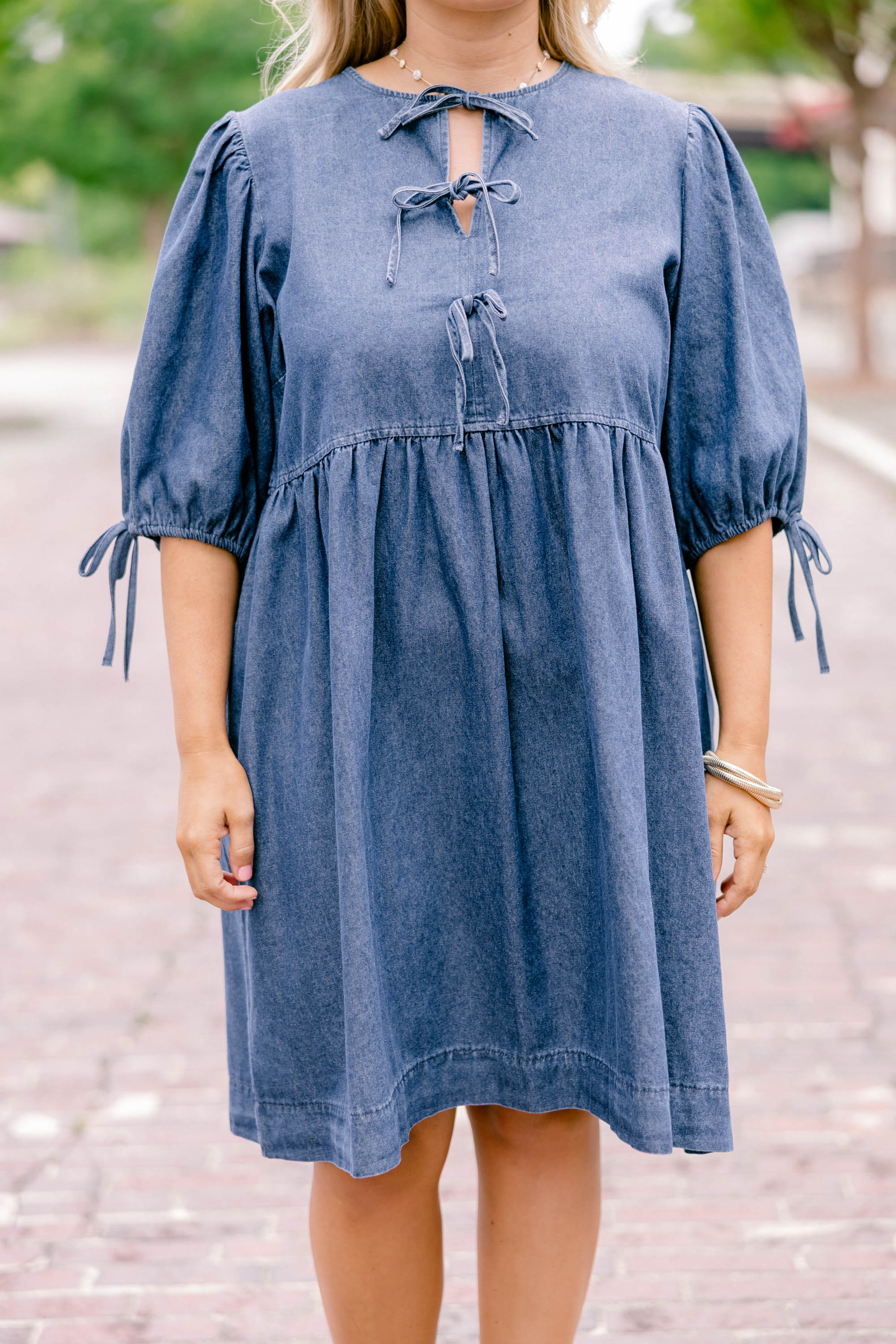 What About It Dress, Blue - Giverhouse