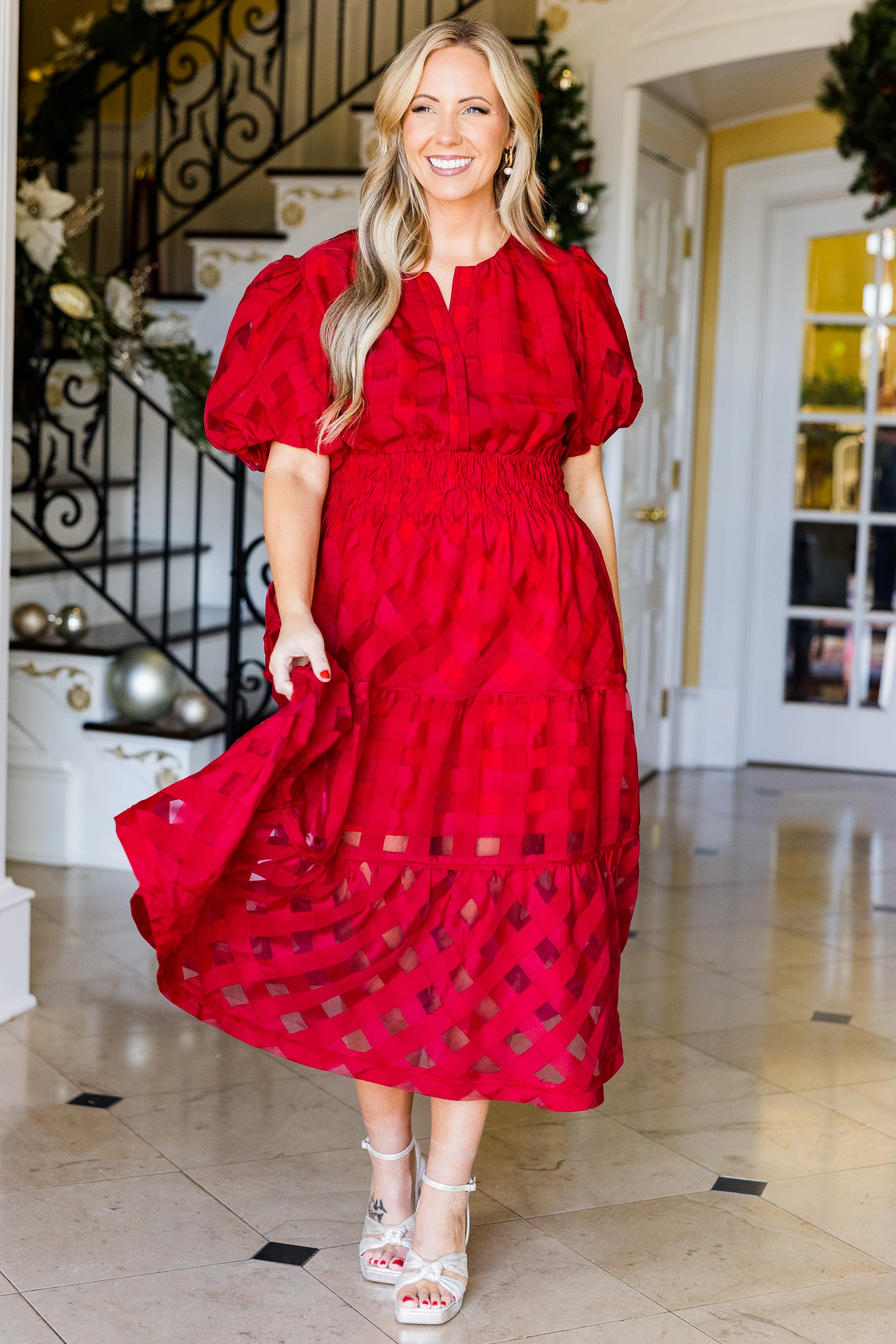 Just Because Dress, Bordeaux - Giverhouse