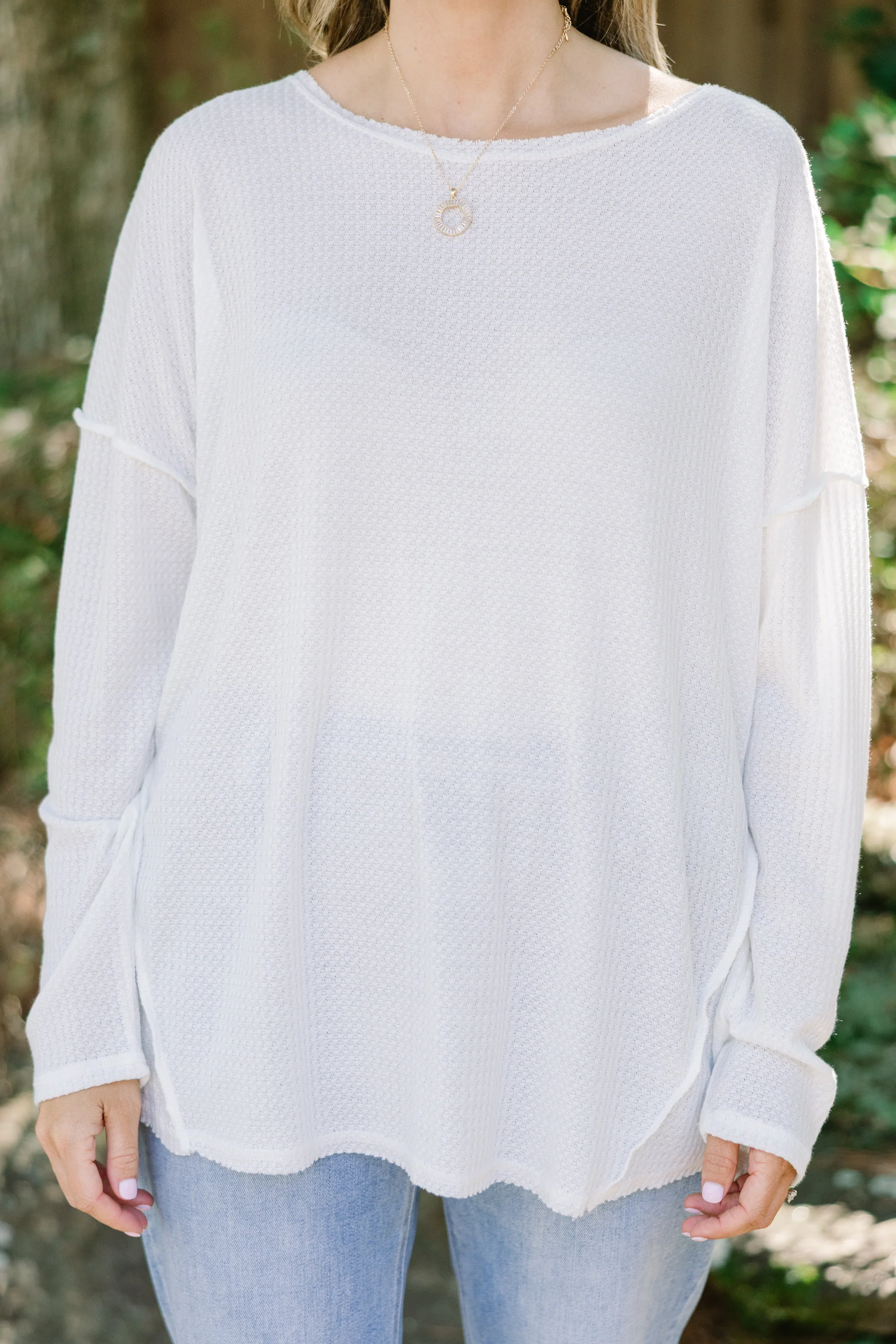 Can't Stop Love Top, Ivory - Giverhouse