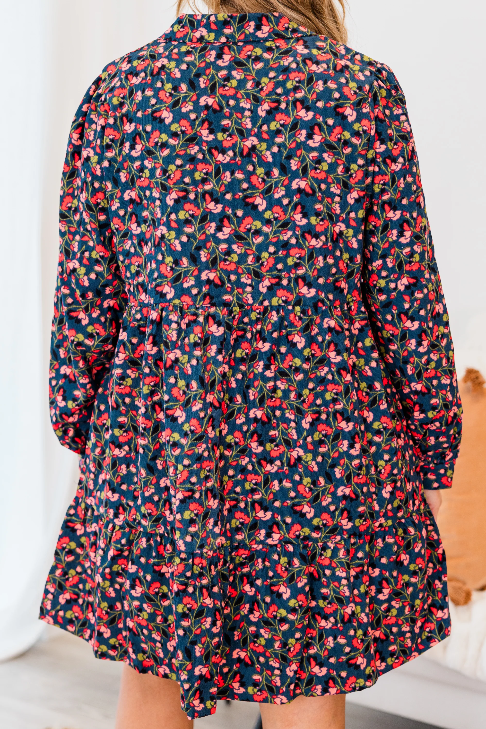 Past Lives Dress, Navy - Giverhouse