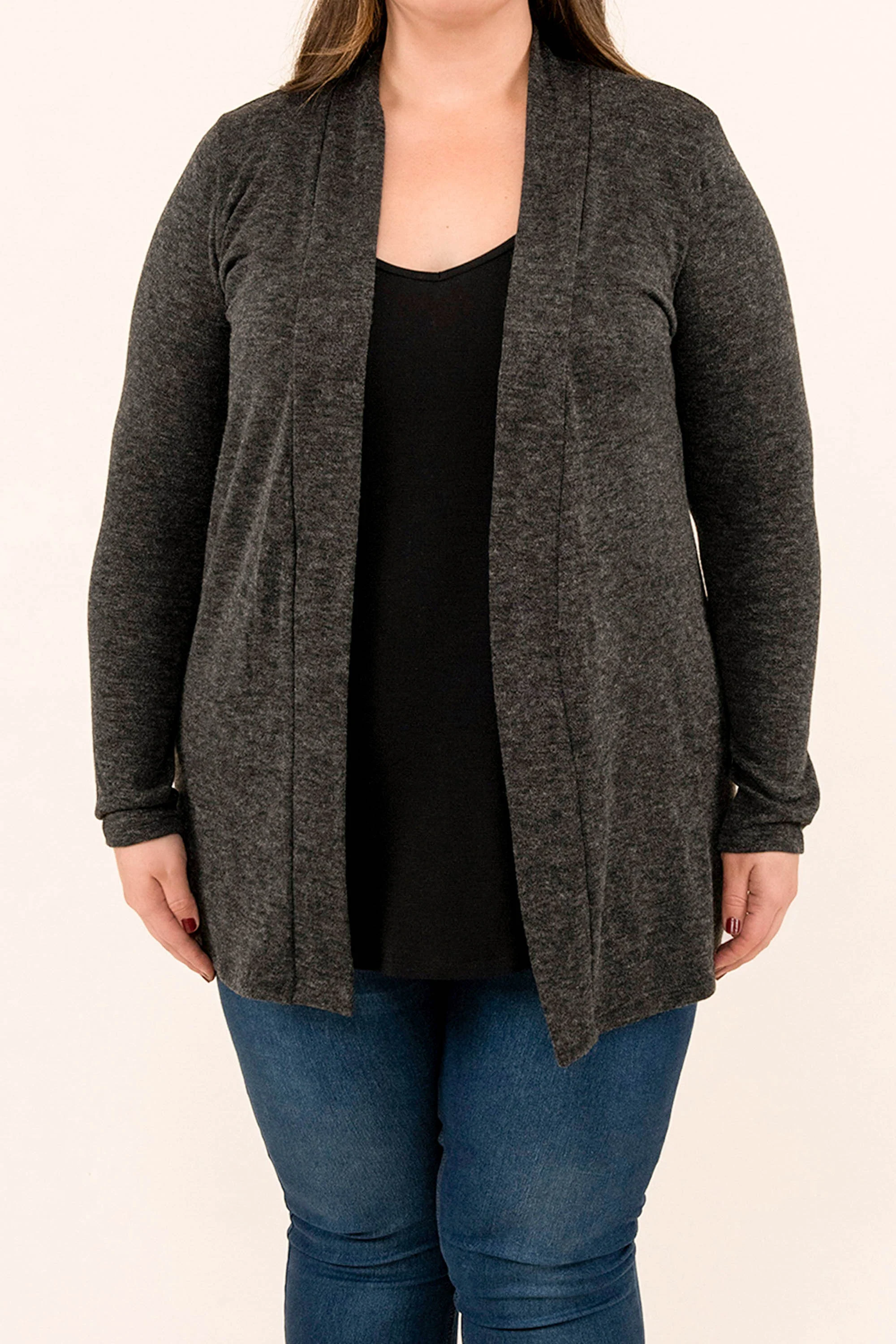 Waiting For This Moment Cardigan, Charcoal - Giverhouse