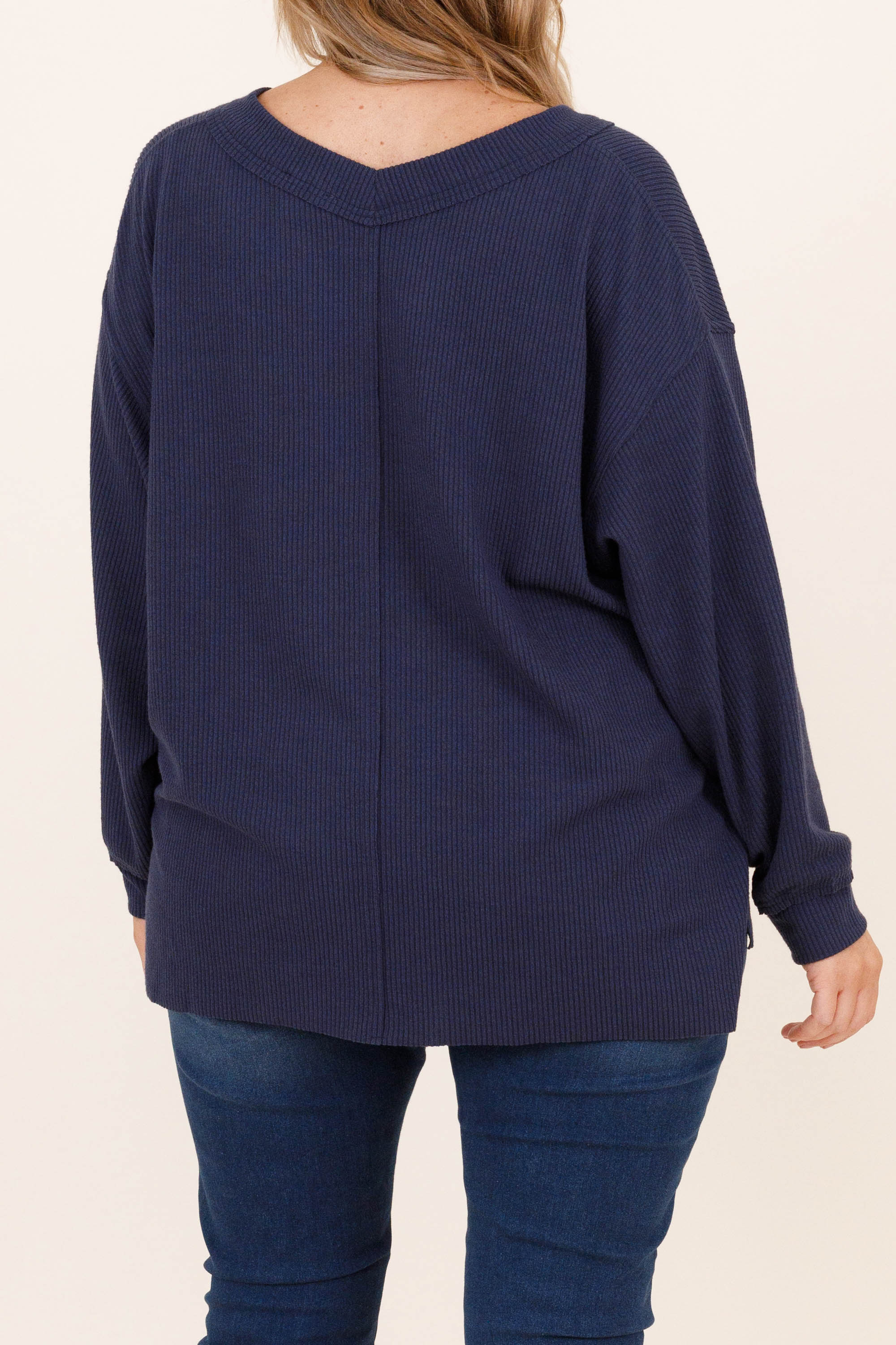 It's Our Time Pullover, Navy - Giverhouse