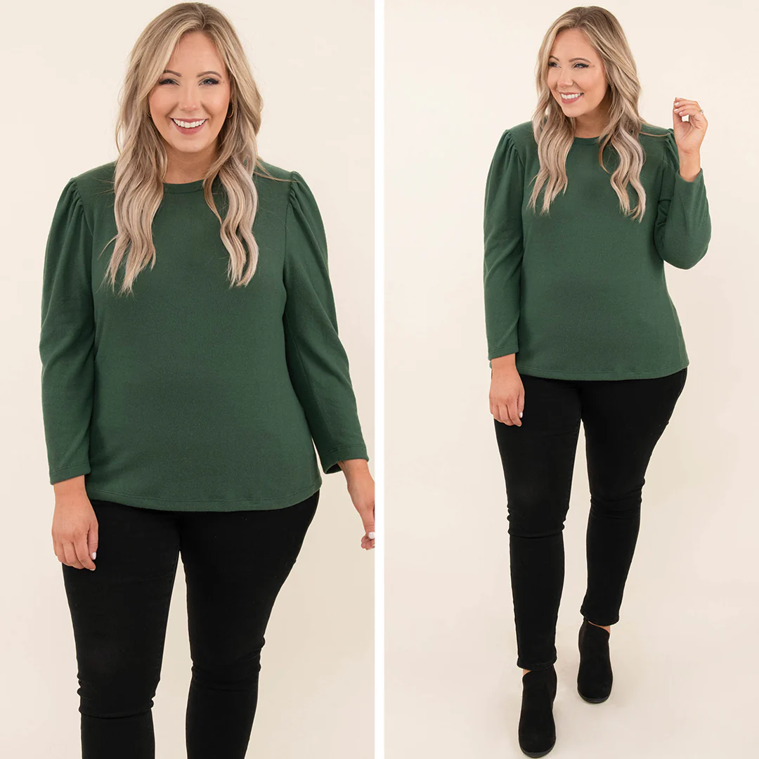 Written Approval Top, Green - Giverhouse