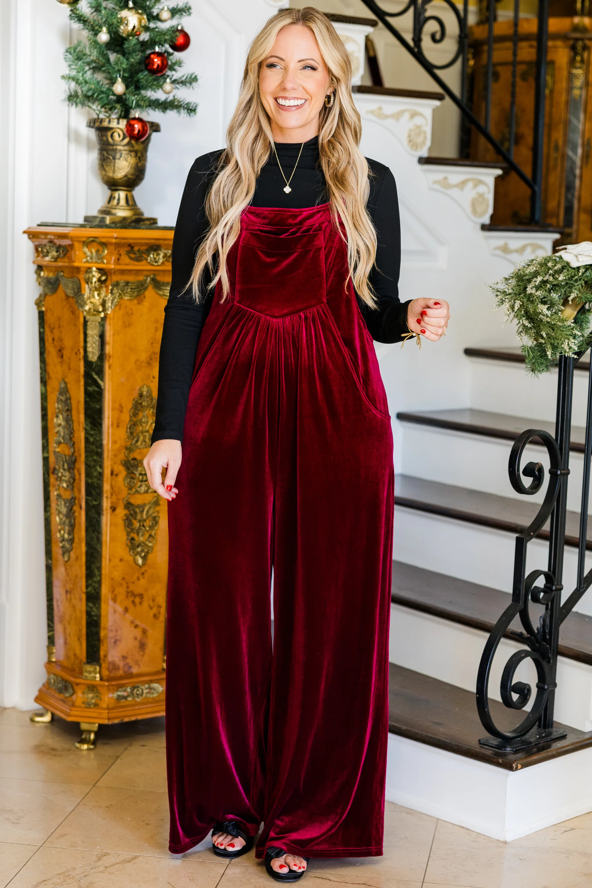 Days Going By Jumpsuit, Ruby - Giverhouse