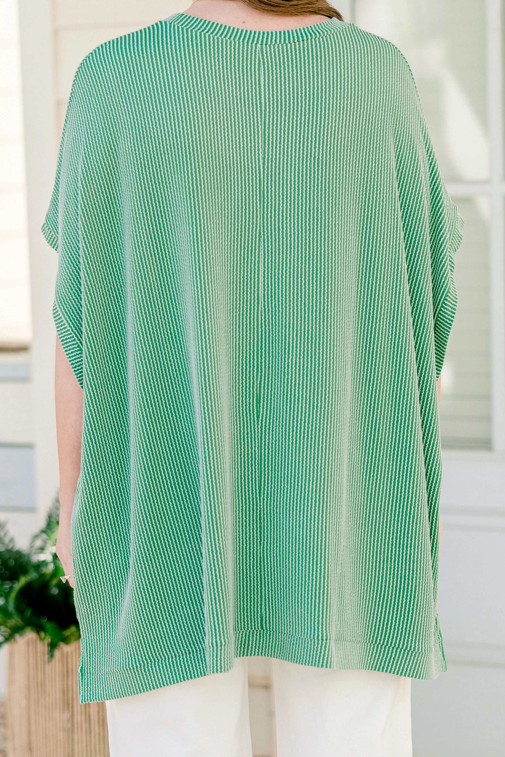 All About Knits Top, Green - Giverhouse