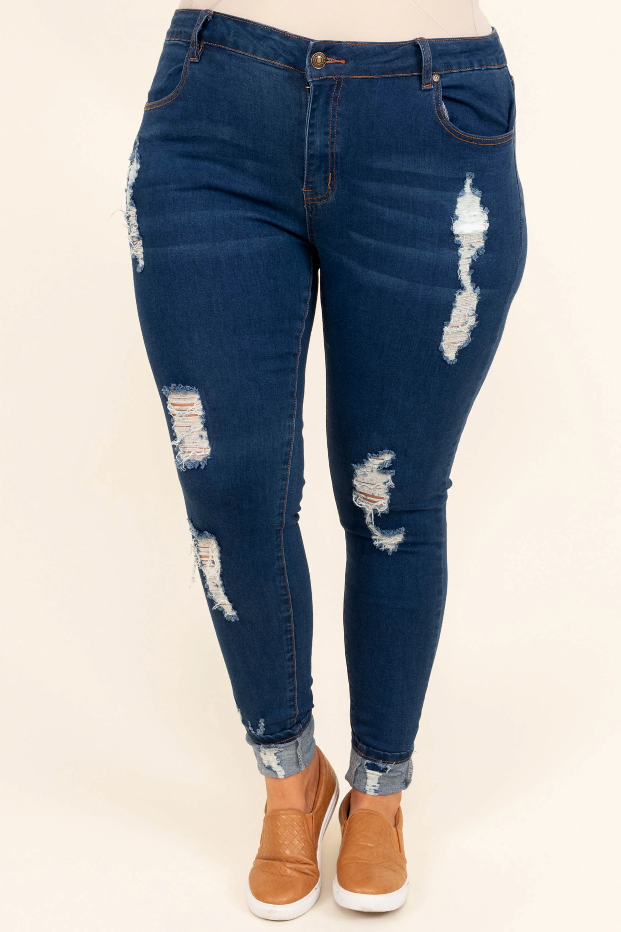 Down Memory Lane Jeans, Dark Wash - Giverhouse