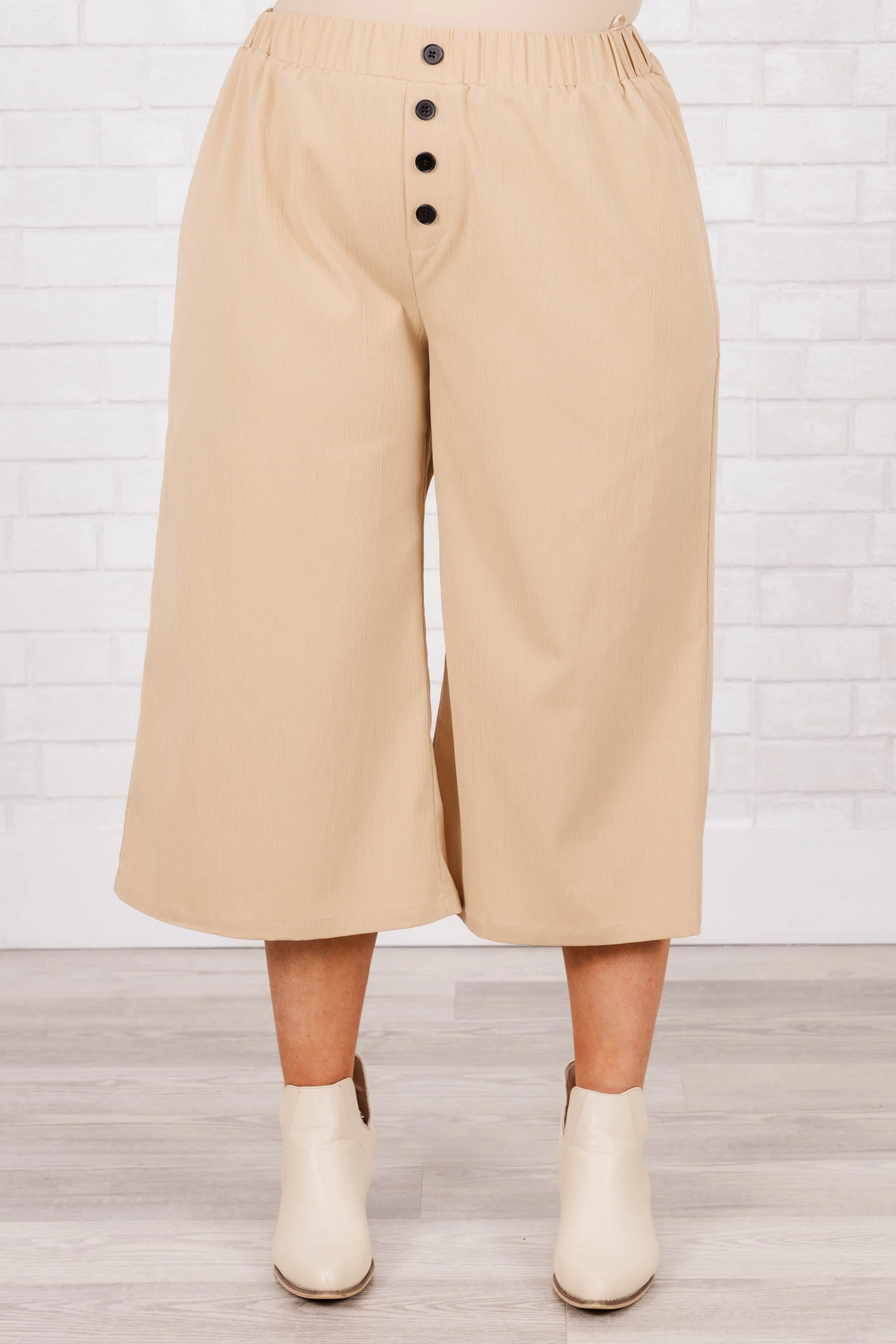 Buttons and Bells Pants, Mocha - Giverhouse