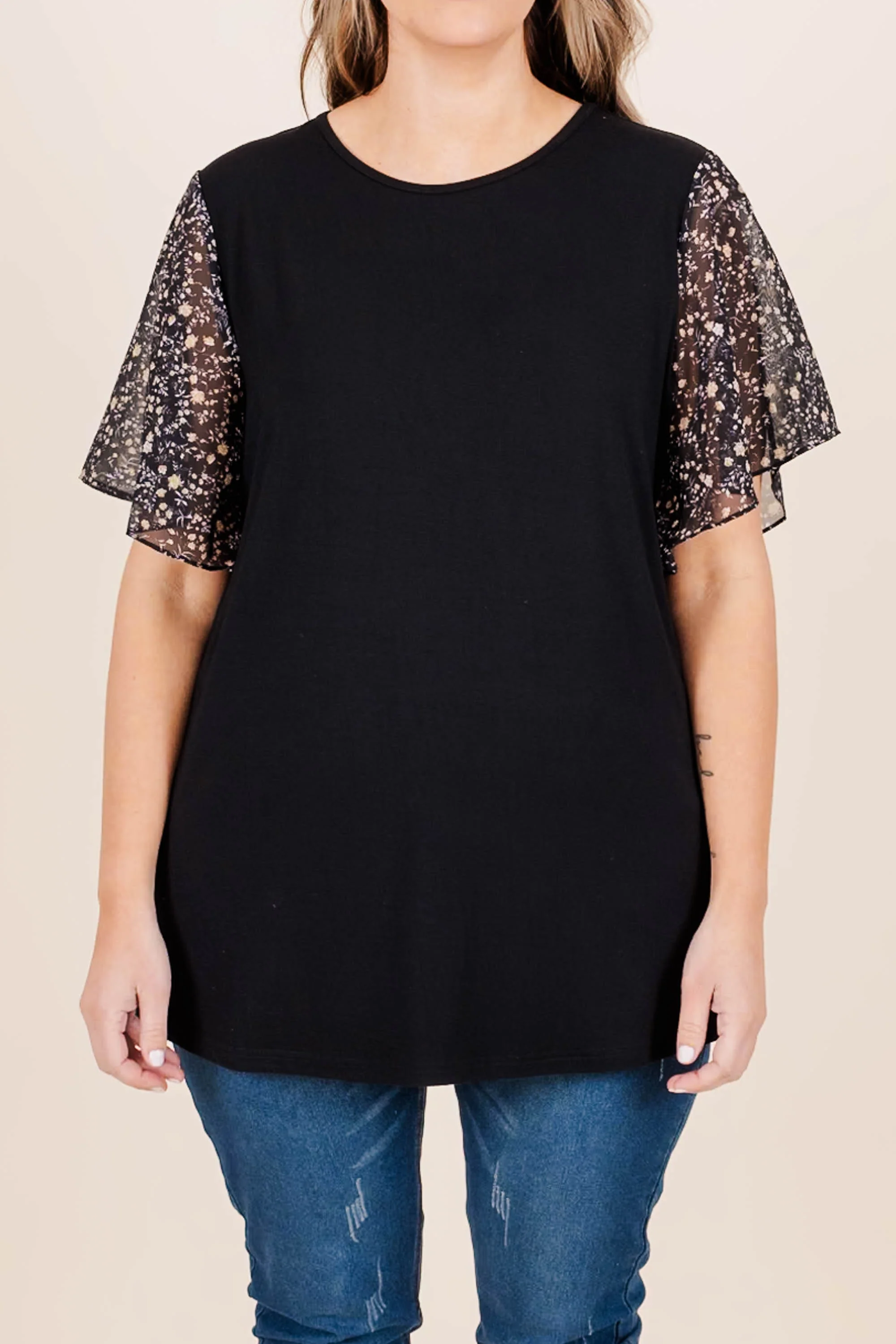 Midnight Missions Top, Black - Giverhouse