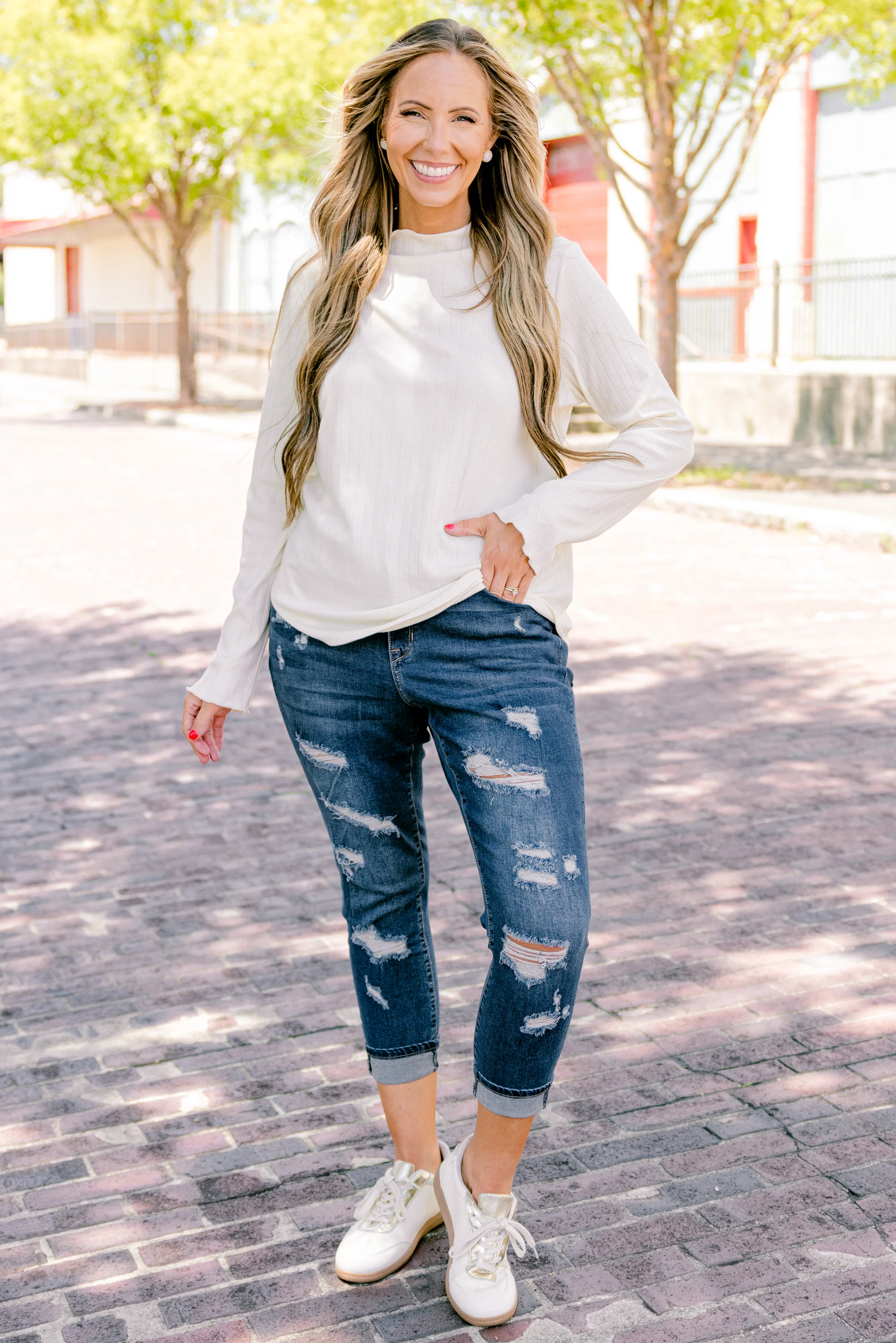 Leaving With This Jeans, Dark Wash - Giverhouse