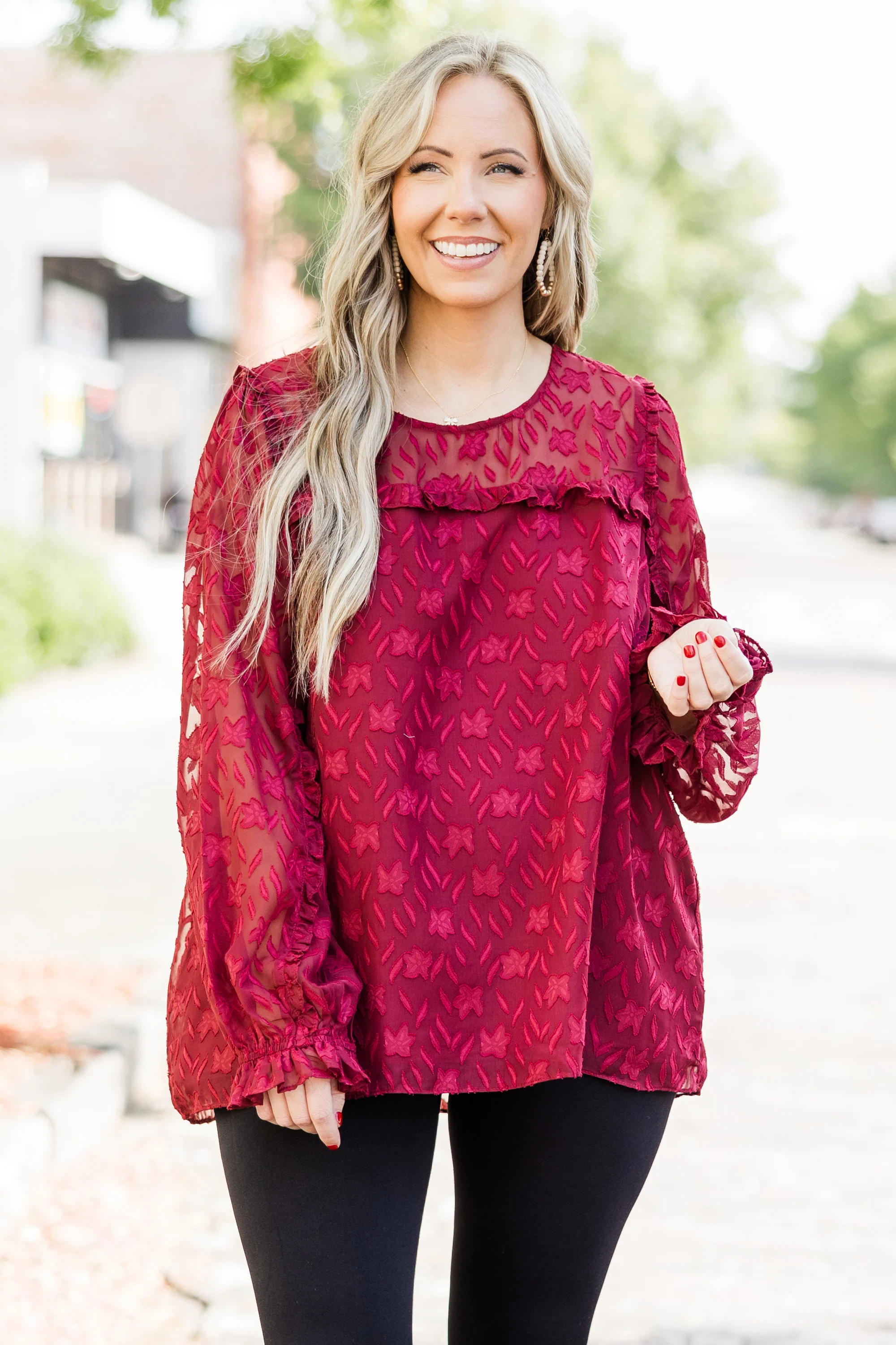 Check Yourself Top, Red - Giverhouse