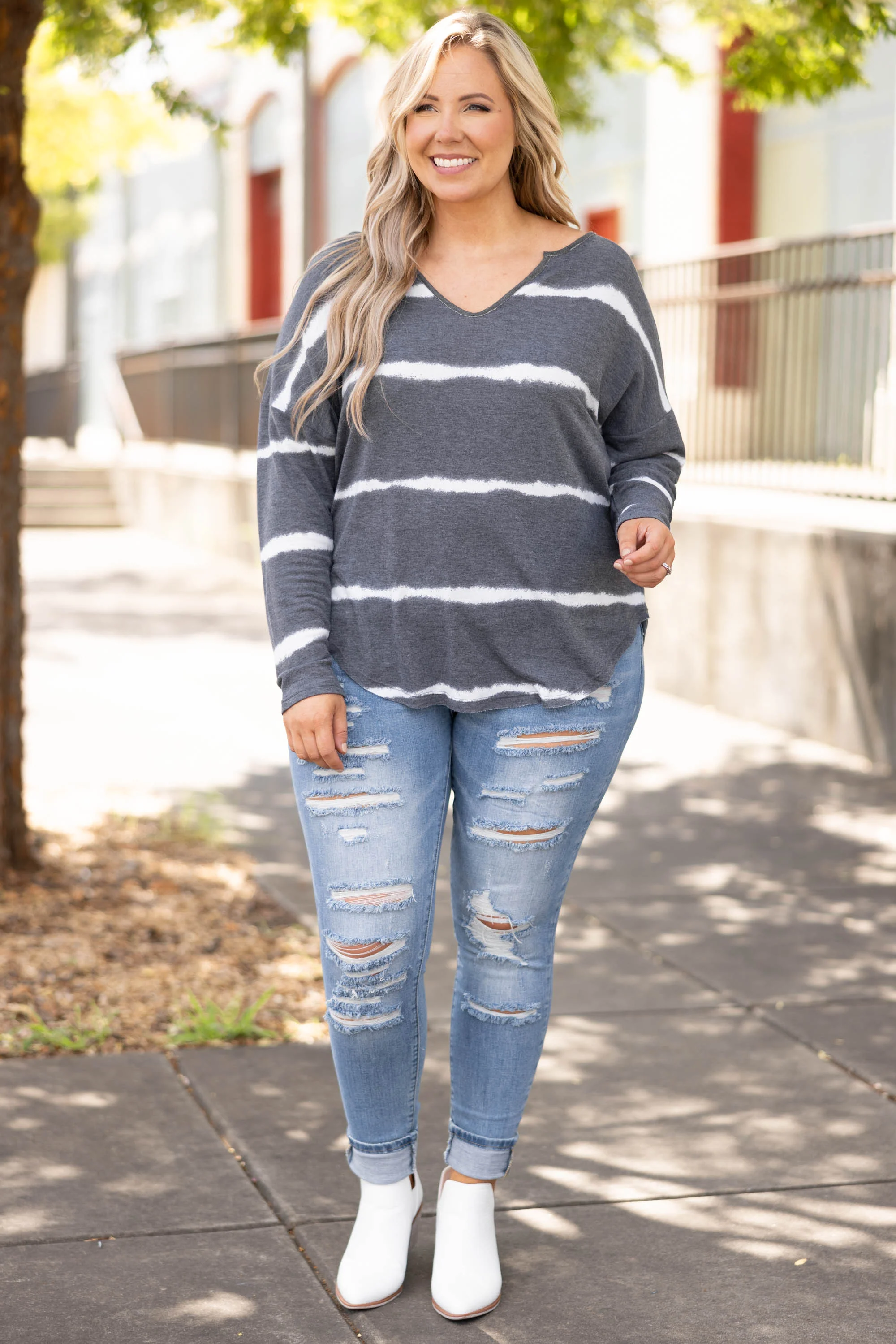 You Are Enough Jeans, Medium Wash - Giverhouse