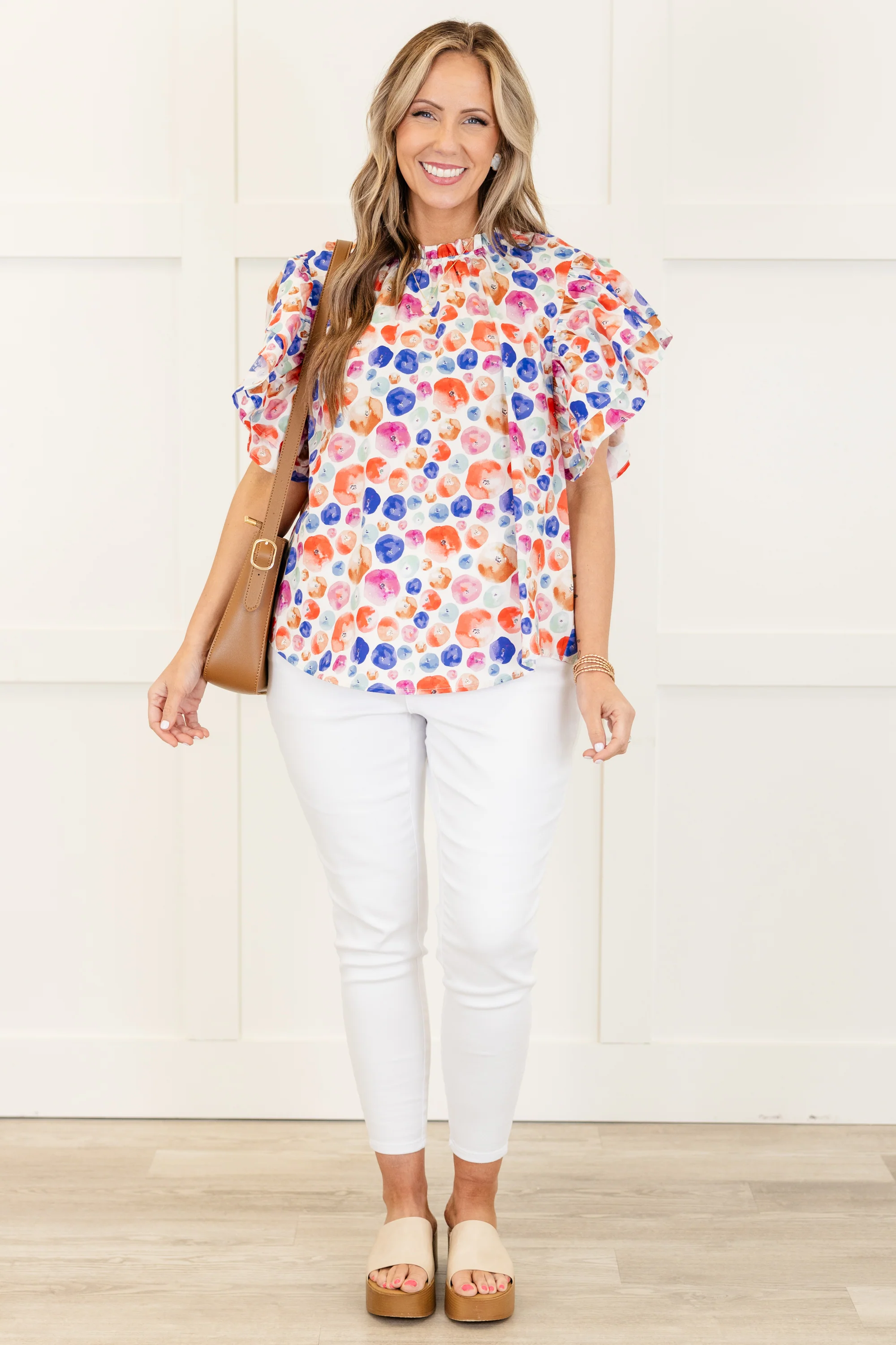 Dotting My I's Top, Multi - Giverhouse