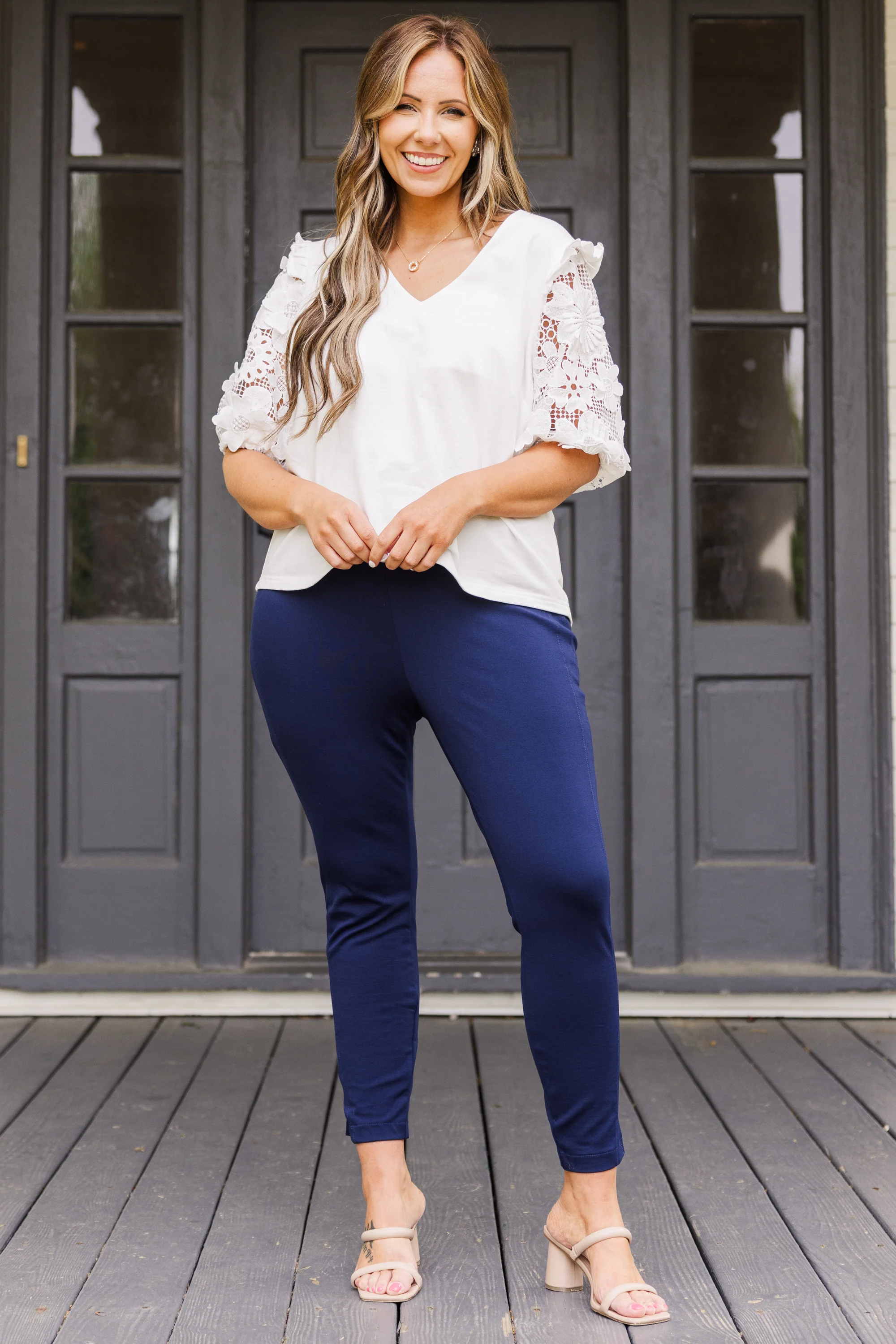 Strut Your Style Pants, Navy - Giverhouse