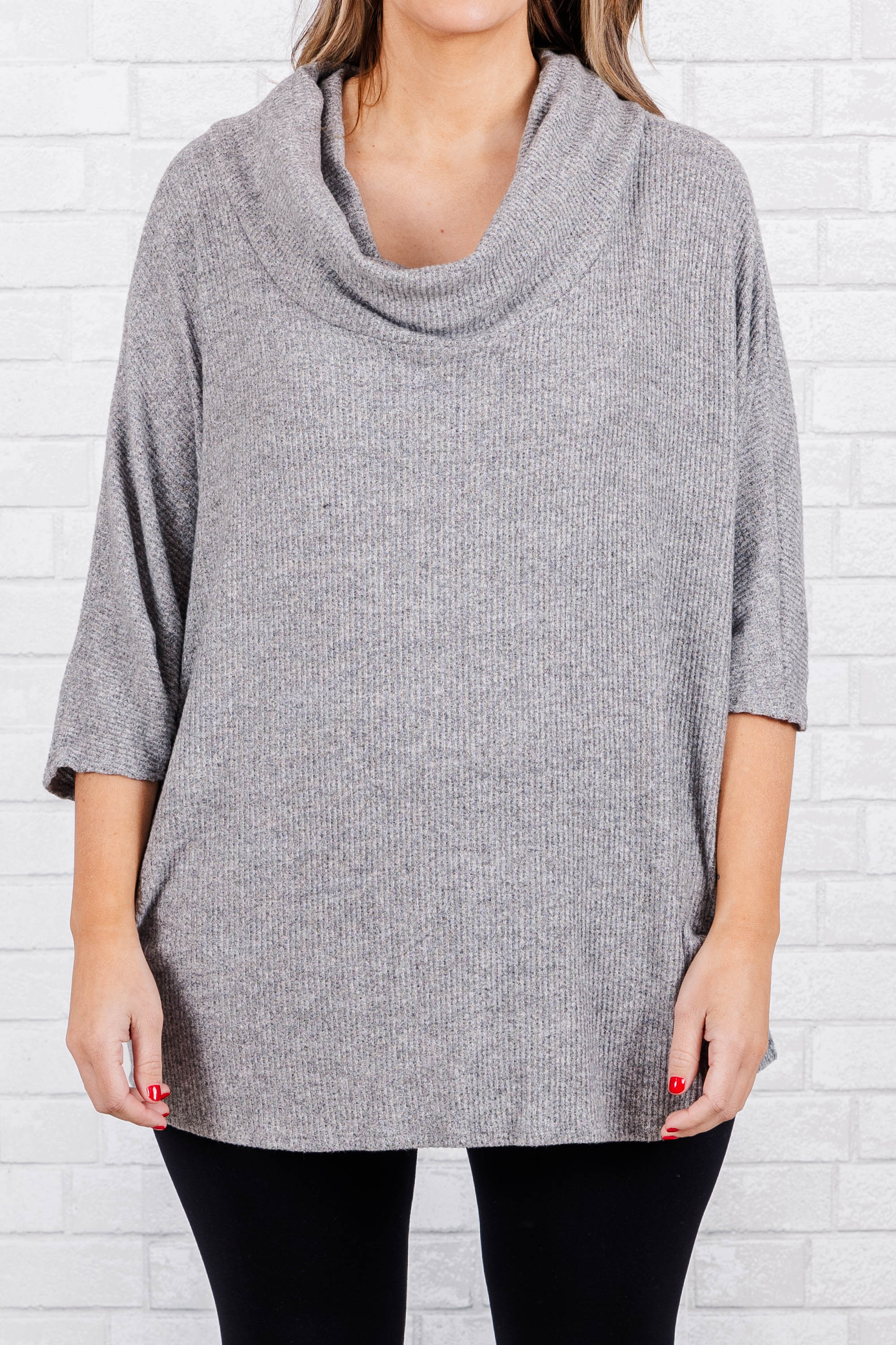 Golden Moments Top, Heather Gray - Giverhouse