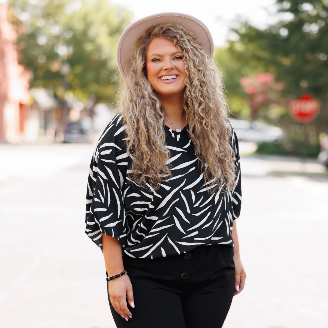 Seraphine Blouse, Black - Giverhouse