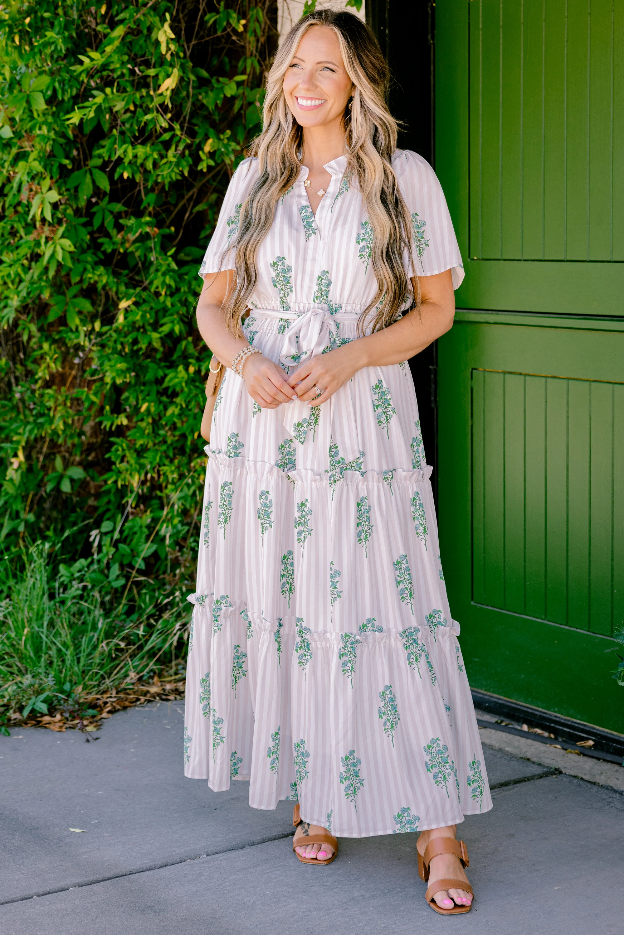 Sweet Thoughts Dress, Beige - Giverhouse