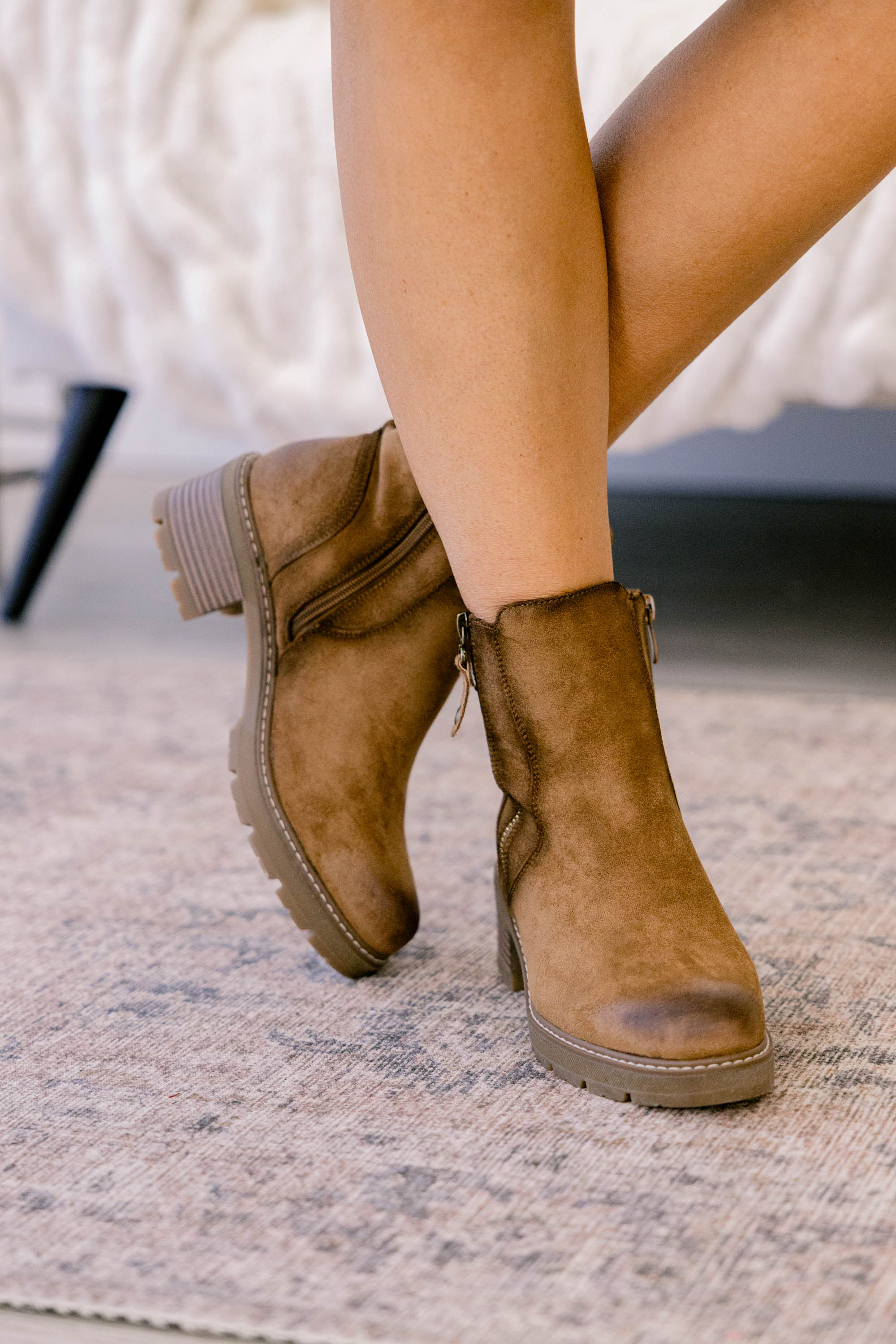If I Only Knew Booties, New Tan - Giverhouse