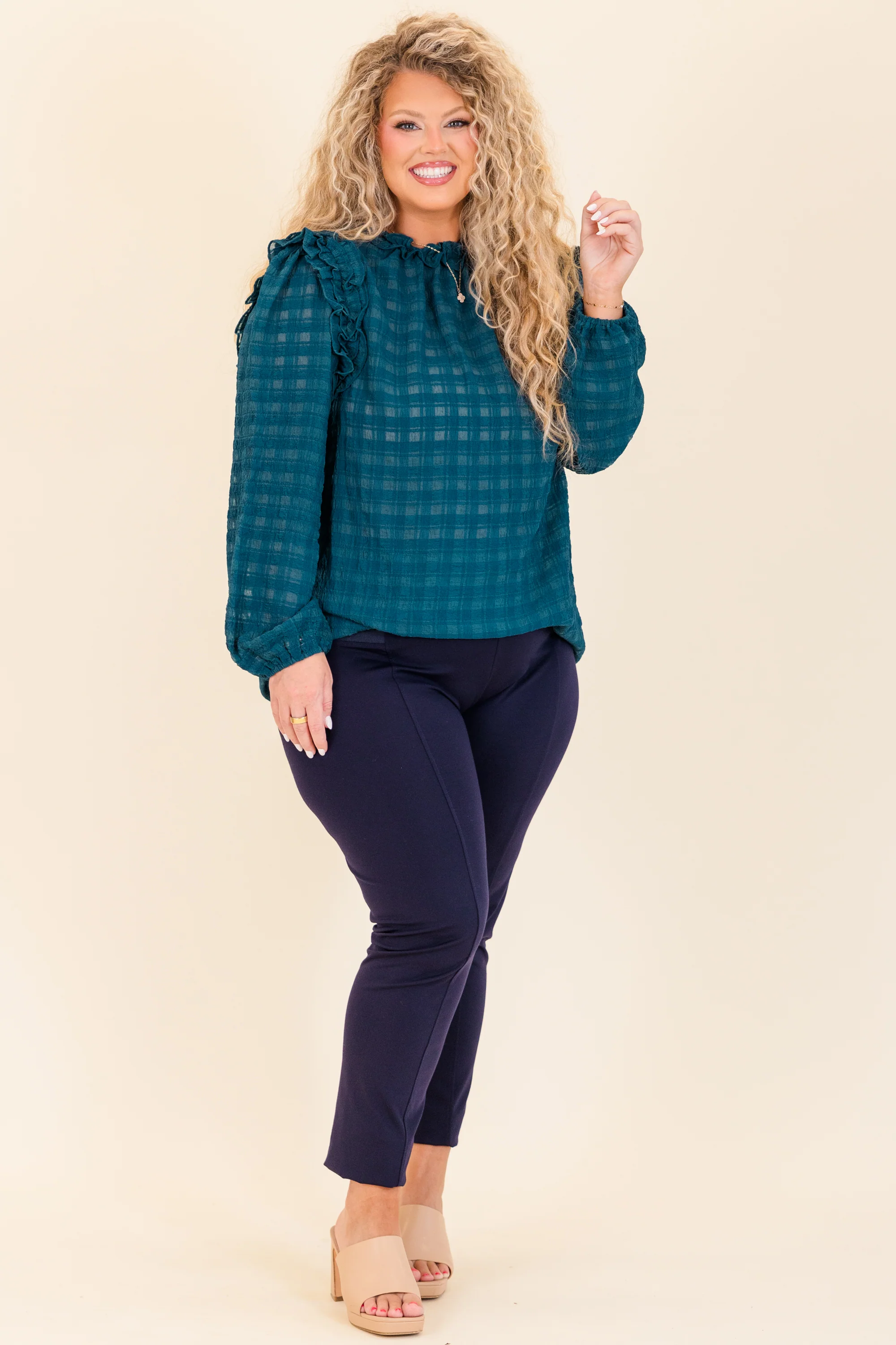 Sweet Thing Top, Teal - Giverhouse