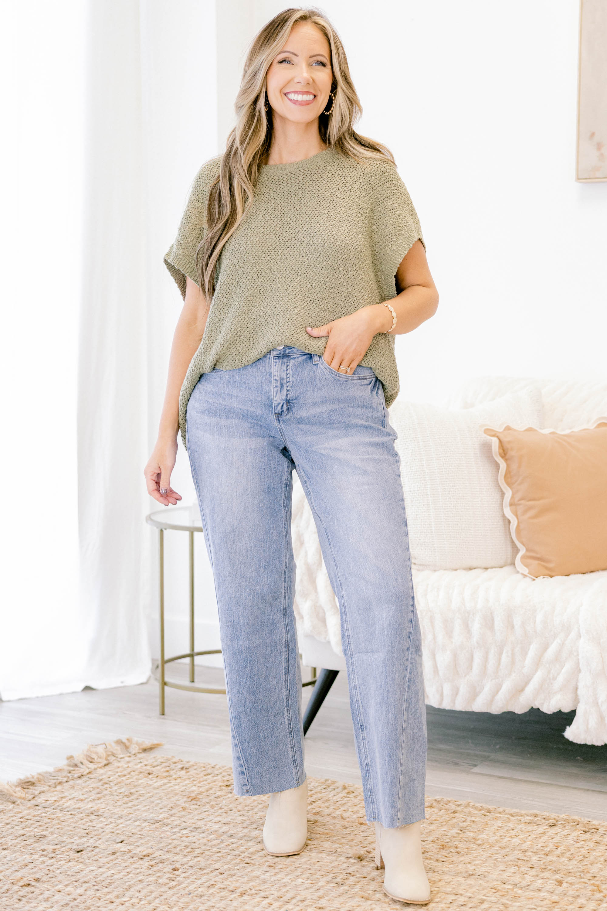 Some Things To Say Jeans, Blue - Giverhouse