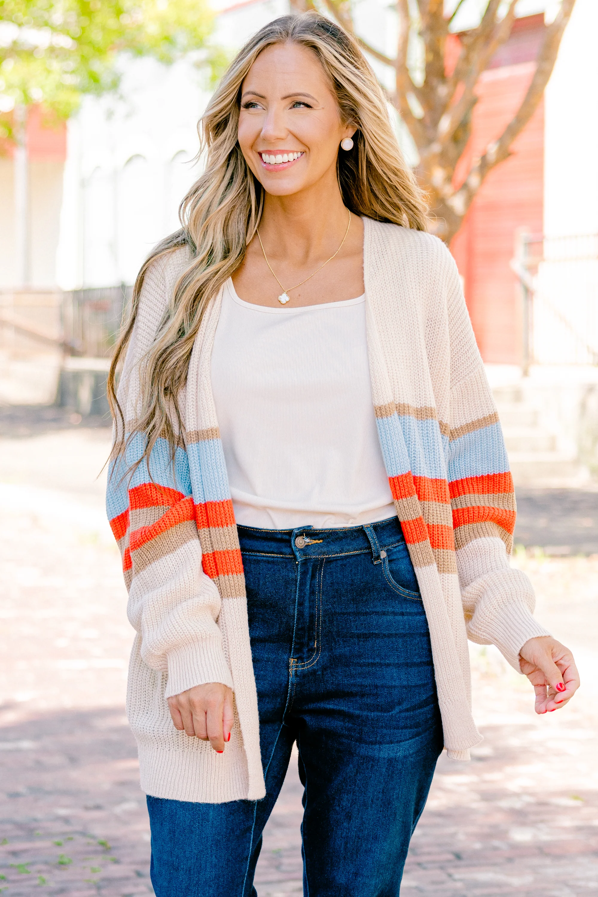 Dreamchaser Cardigan, Brown - Giverhouse